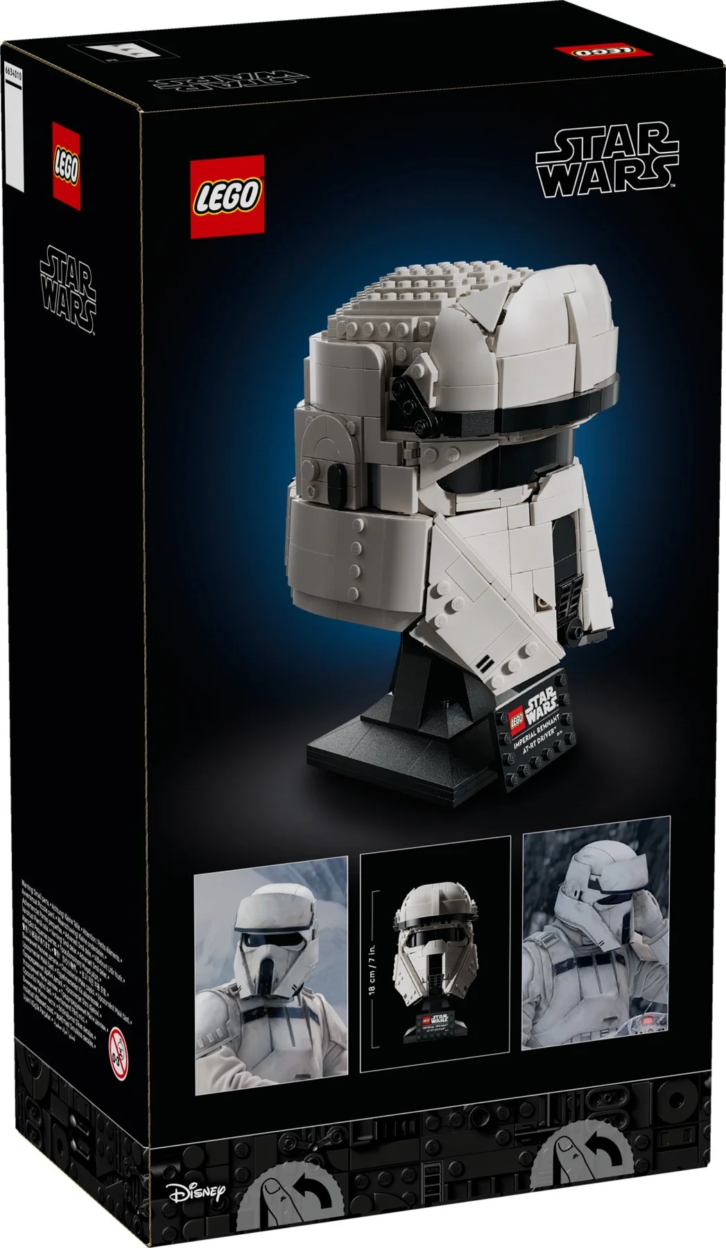 LEGO® 75458 Hełm kierowcy AT-RT Resztek Imperium - zdjęcie 3