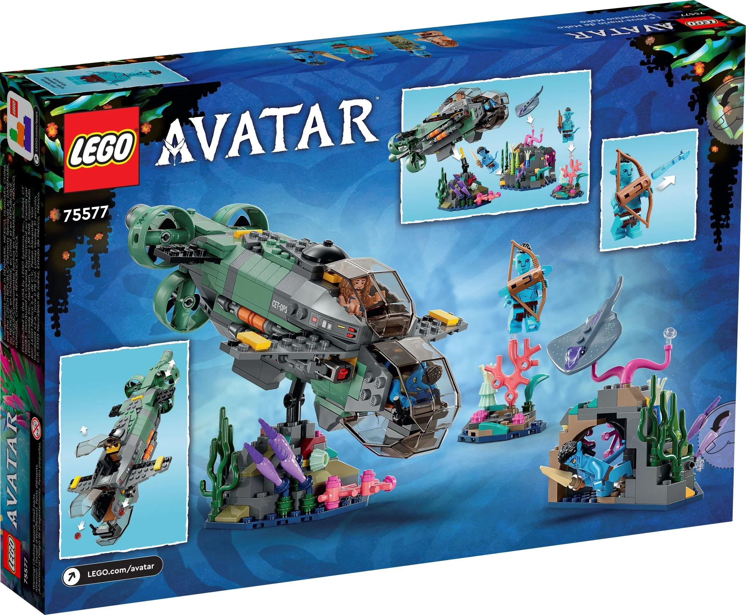 LEGO® 75577 Łódź Podwodna Mako - zdjęcie 3