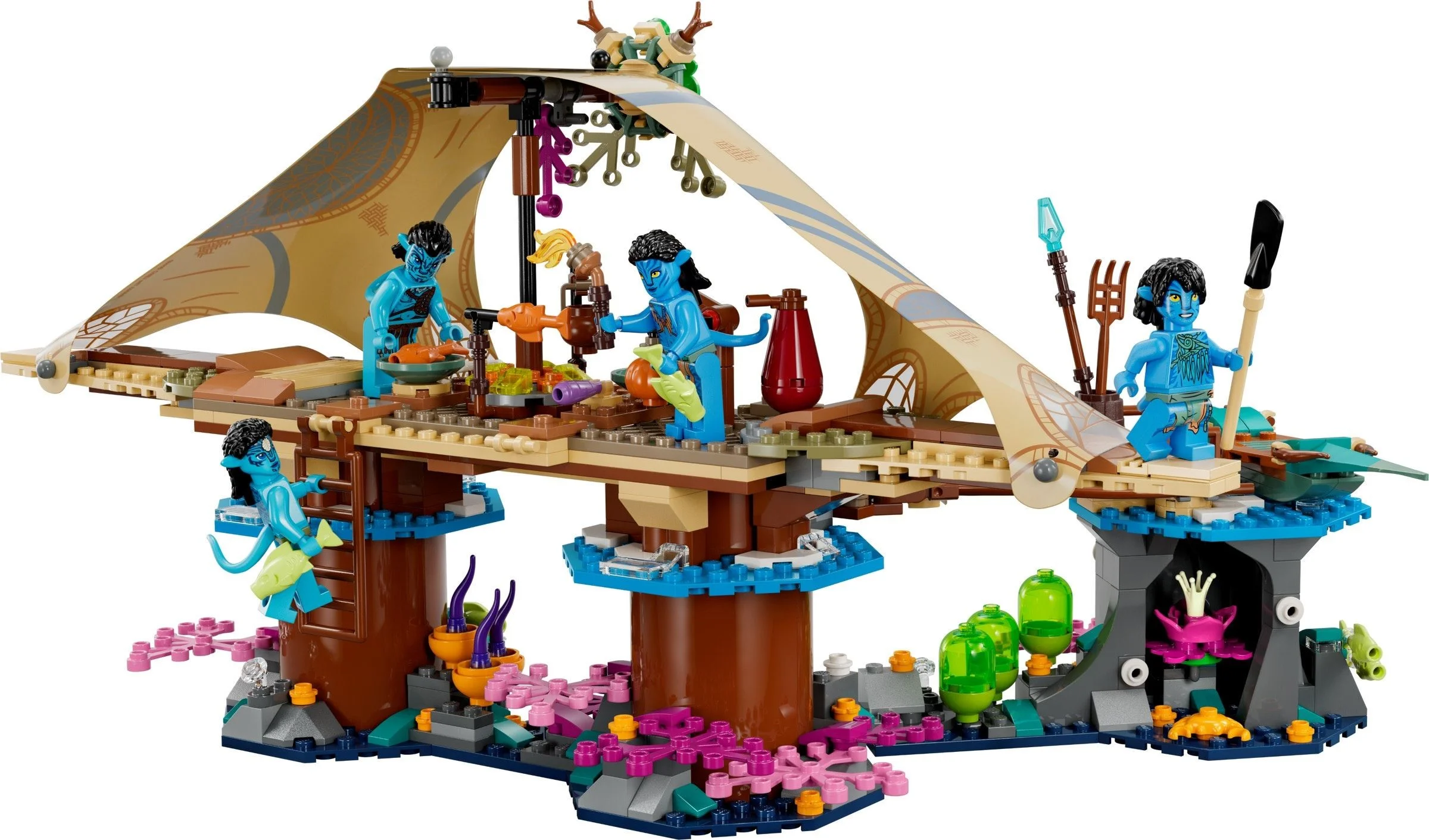 LEGO® 75578 Dom na rafie klanu Metkayina - zdjęcie 6
