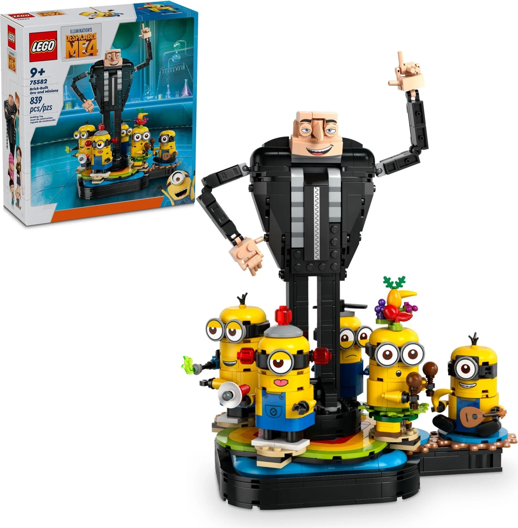 LEGO® 75582 Gru i minionki z klocków - zdjęcie 4