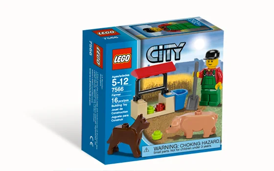 LEGO® 7566 Lego City Rolnik. Nowe - zdjęcie 4