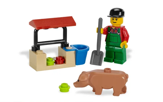 LEGO® 7566 Lego City Rolnik. Nowe - zdjęcie 8