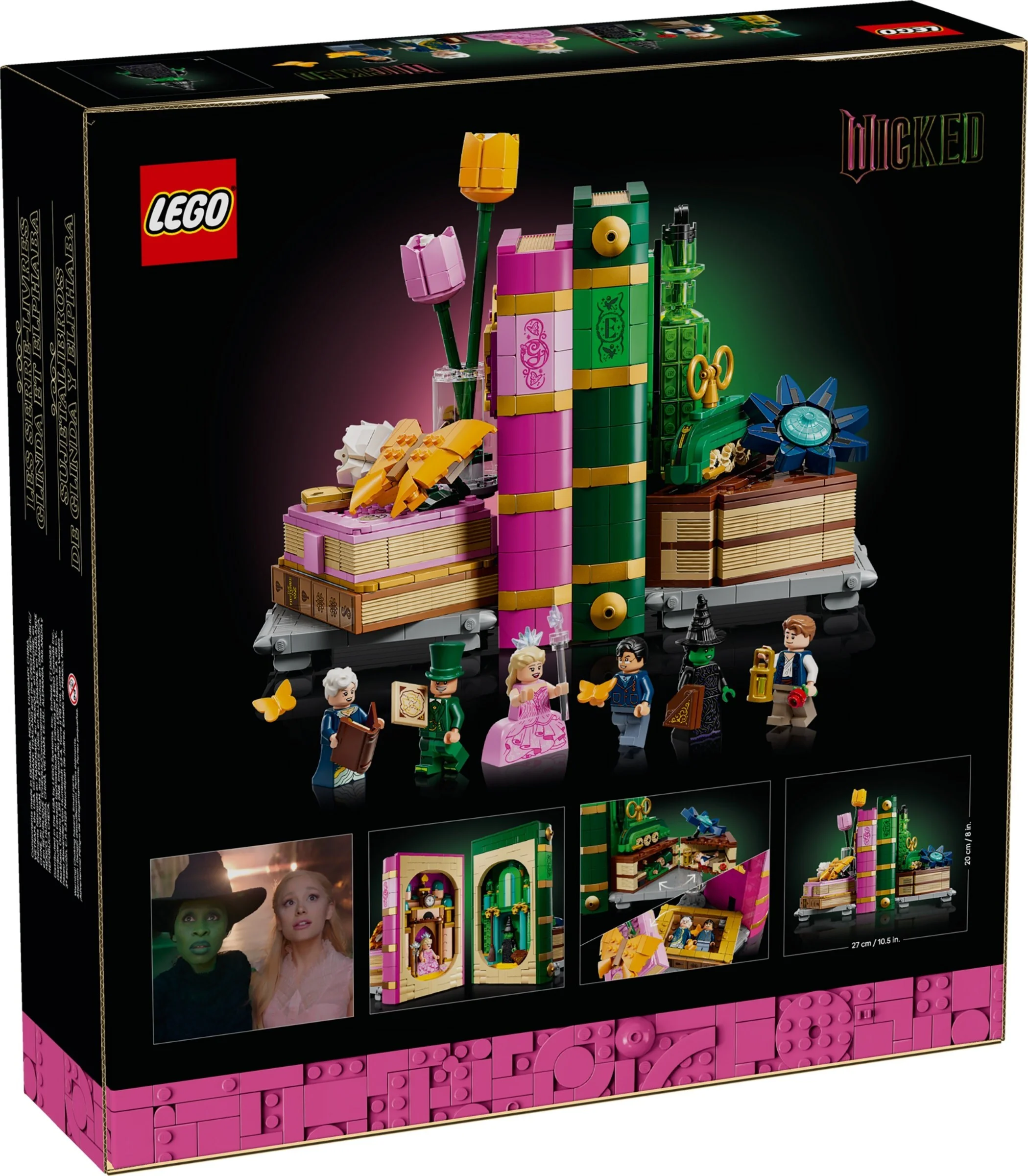 LEGO® 75691 Podpórki pod książki z Glindą i Elphabą - zdjęcie 2