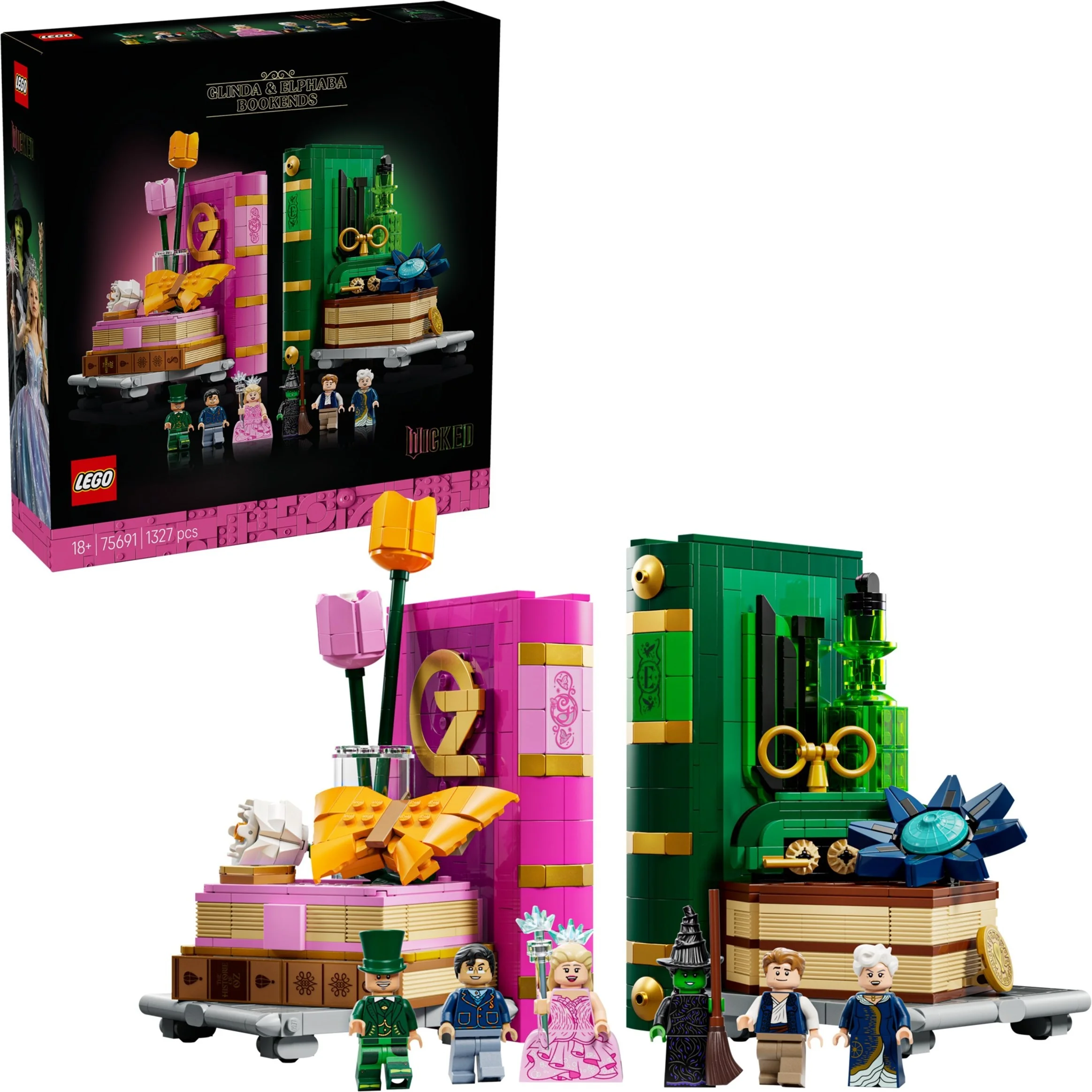 LEGO® 75691 Podpórki pod książki z Glindą i Elphabą - zdjęcie 5