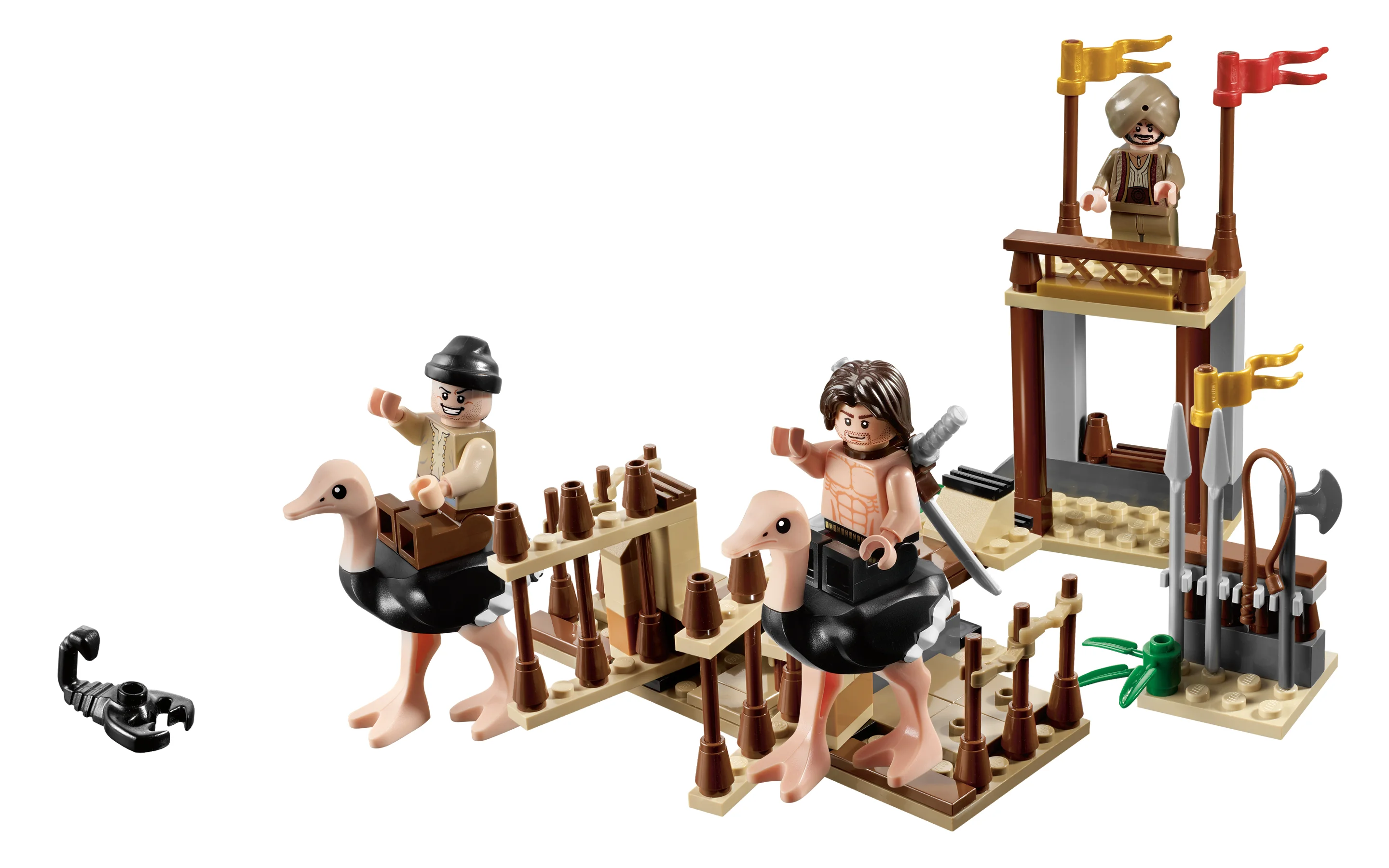 LEGO® 7570 Lego Prince of Persia Wyścig strusi The Ostrich Race - zdjęcie 6