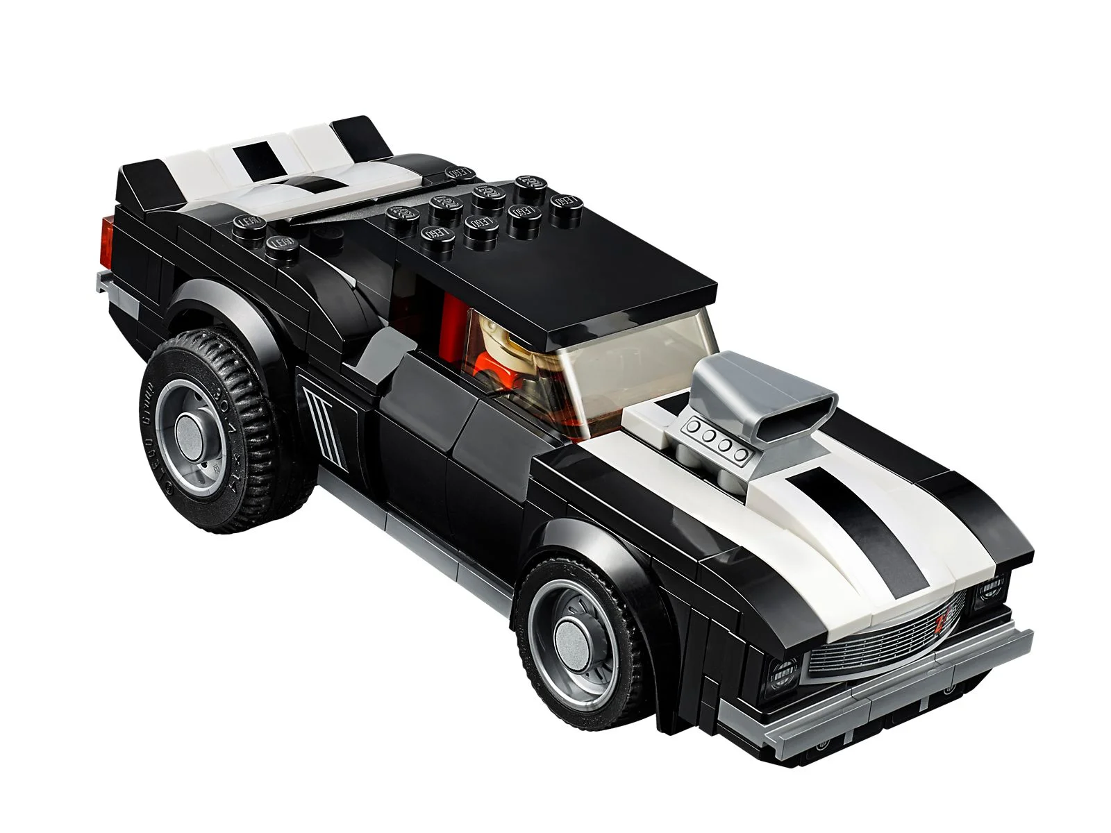 LEGO® 75874 Speed Champions Zestaw Wyścig dragsterów Chevroleta Camaro - zdjęcie 3