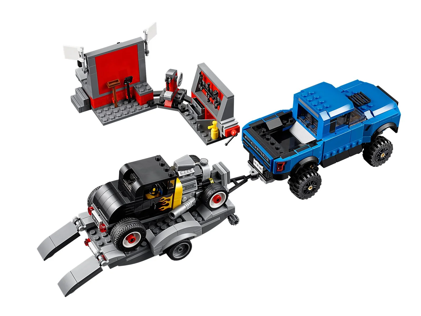 LEGO® 75875 Speed Champions F-150 Raptor & Ford Model A Hot Rod- Nowe - zdjęcie 7