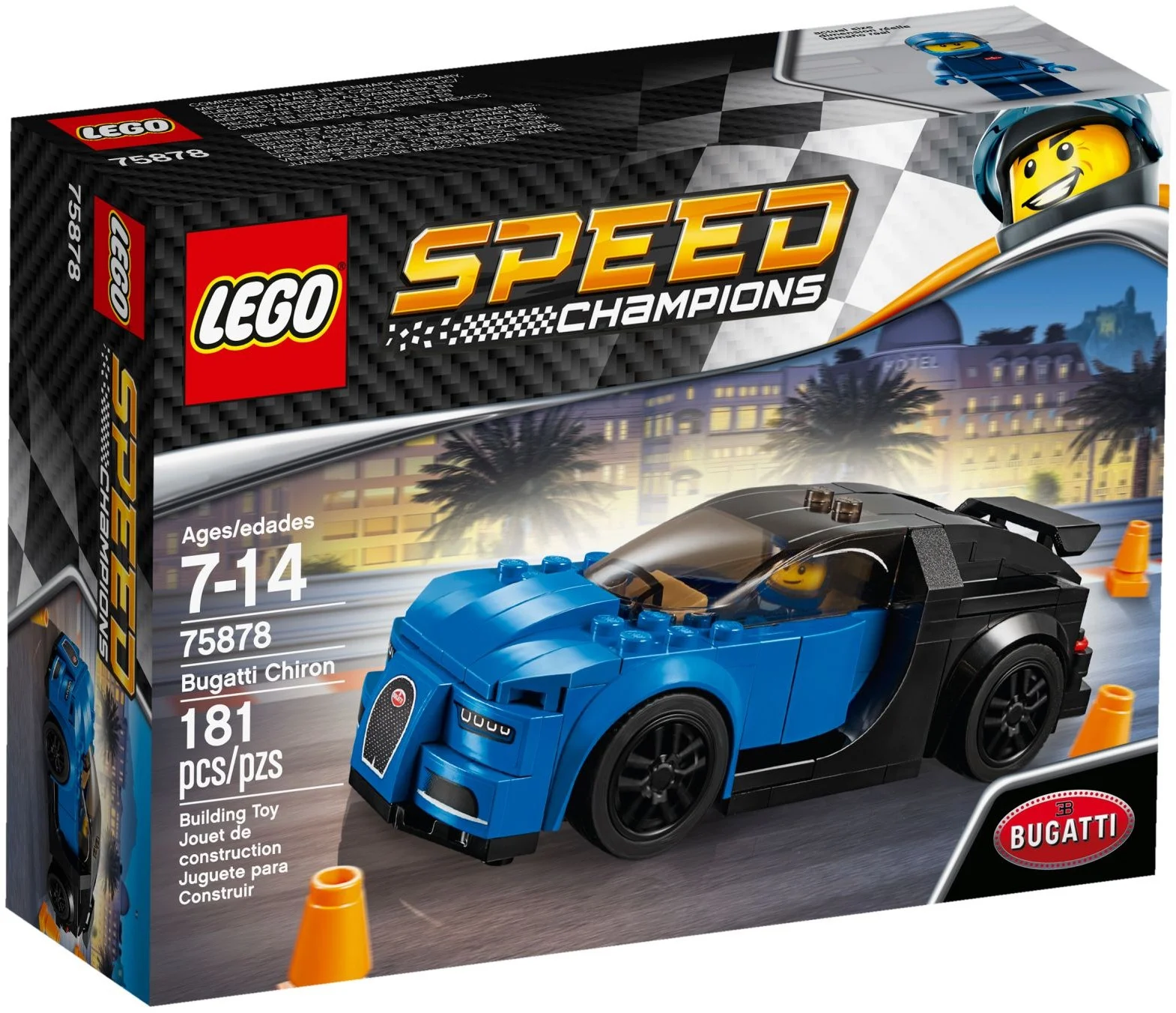 LEGO® 75878 Speed Champions Bugatti Chiron Nowe - zdjęcie 6