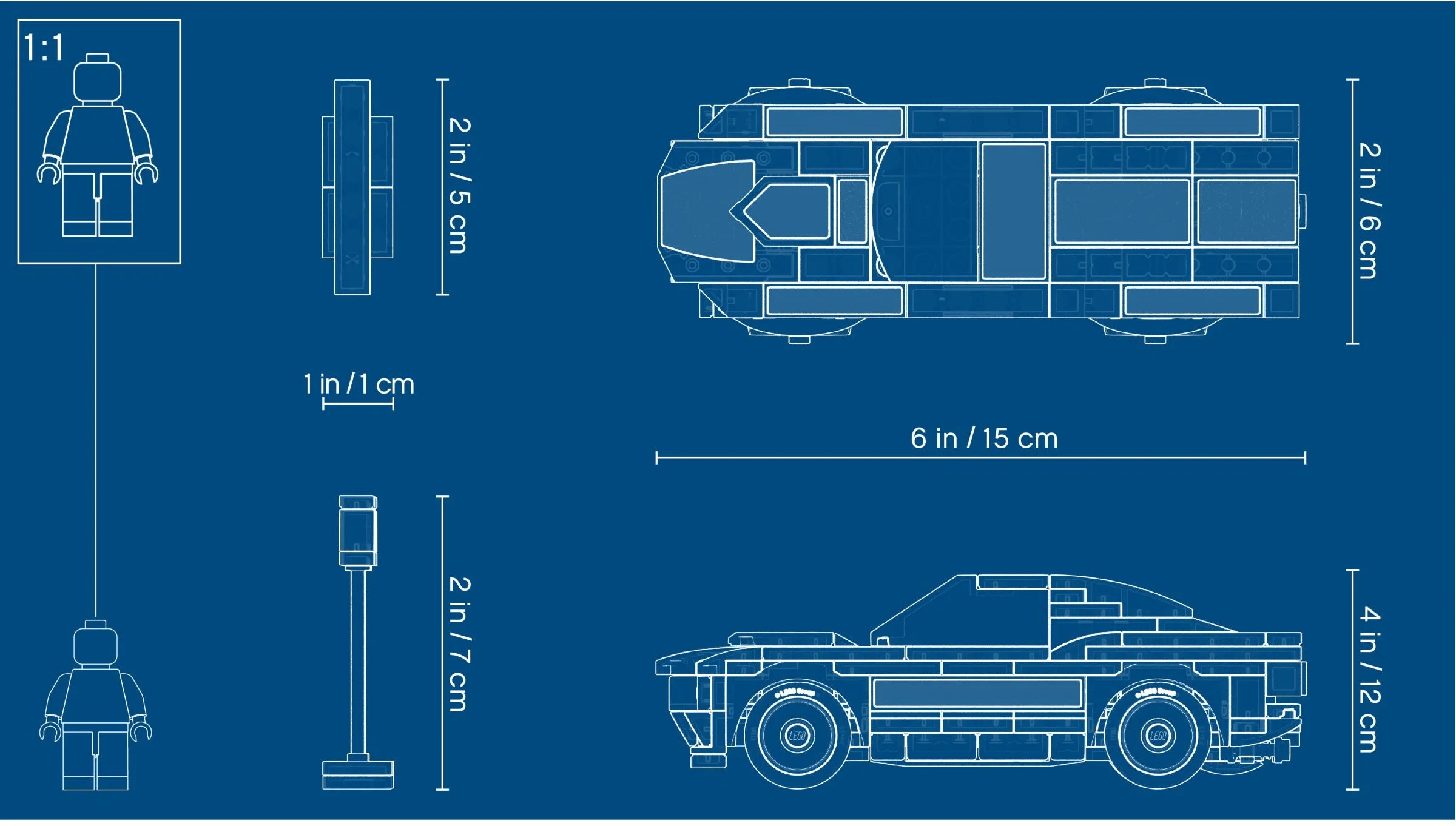 LEGO® 75884 Ford Mustang Fastback z 1968 r. - zdjęcie 3
