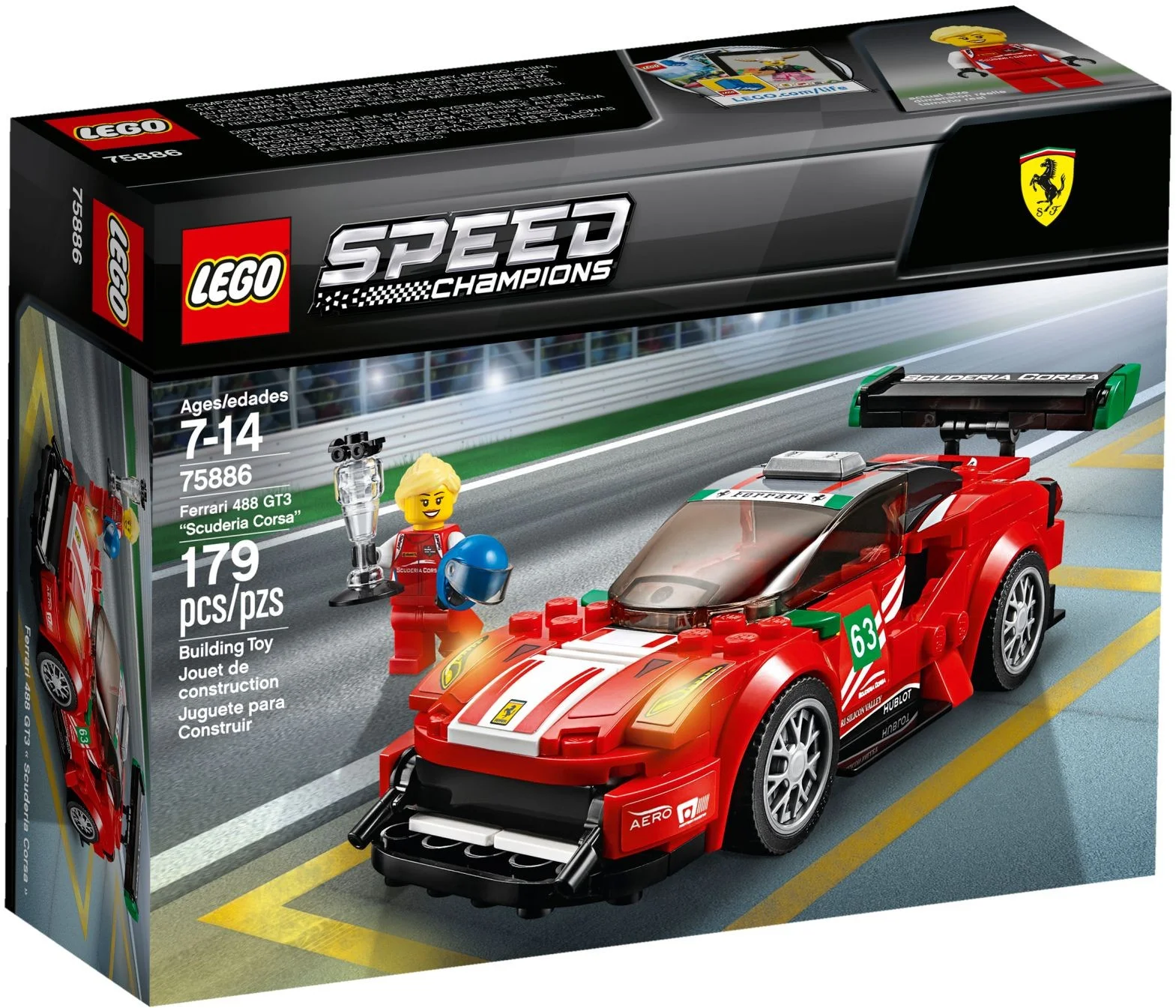 LEGO® 75886 Ferrari 488 GT3 „Scuderia Corsa” - zdjęcie 2