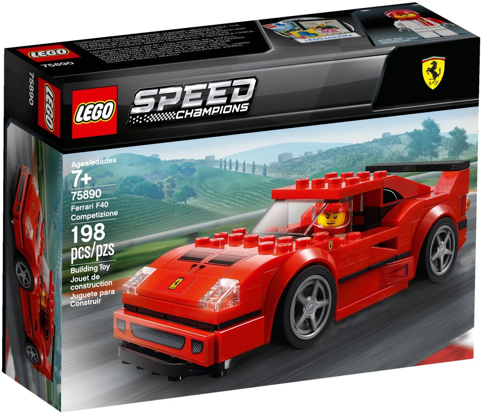 LEGO® 75890 Klocki Lego Ferrari F40 Competizione 198 elementów 7 lat - zdjęcie 2