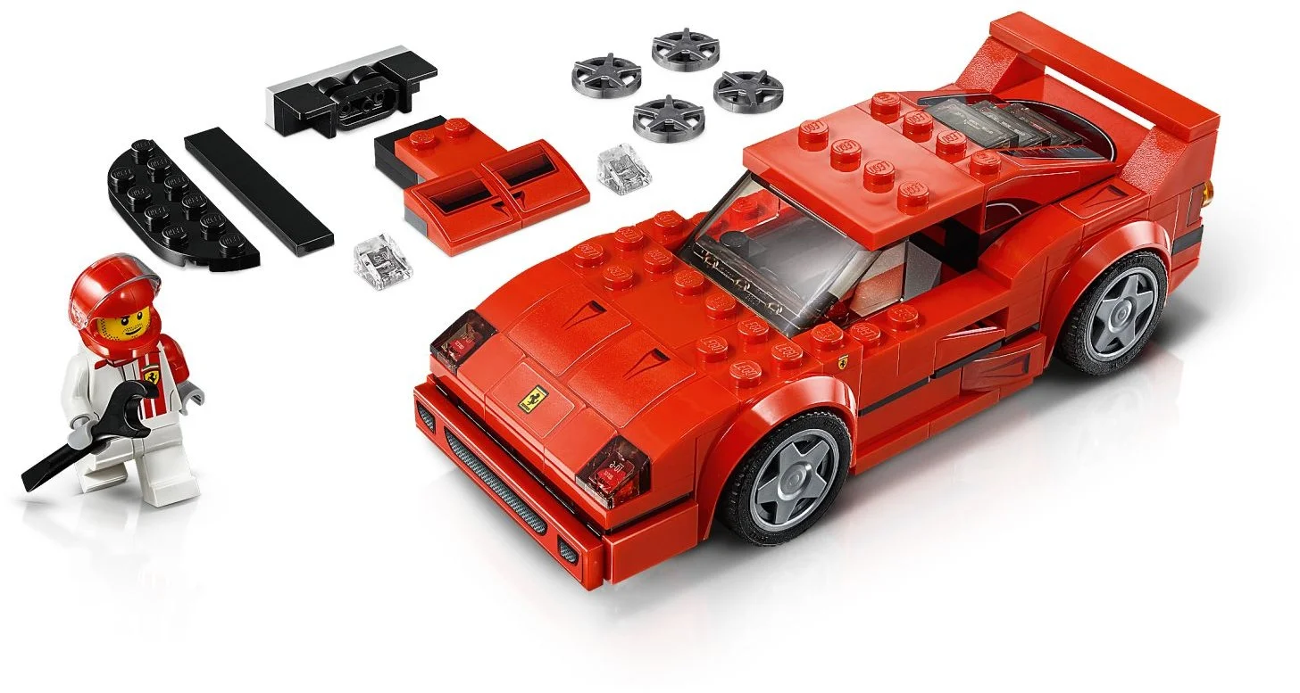 LEGO® 75890 Klocki Lego Ferrari F40 Competizione 198 elementów 7 lat - zdjęcie 6