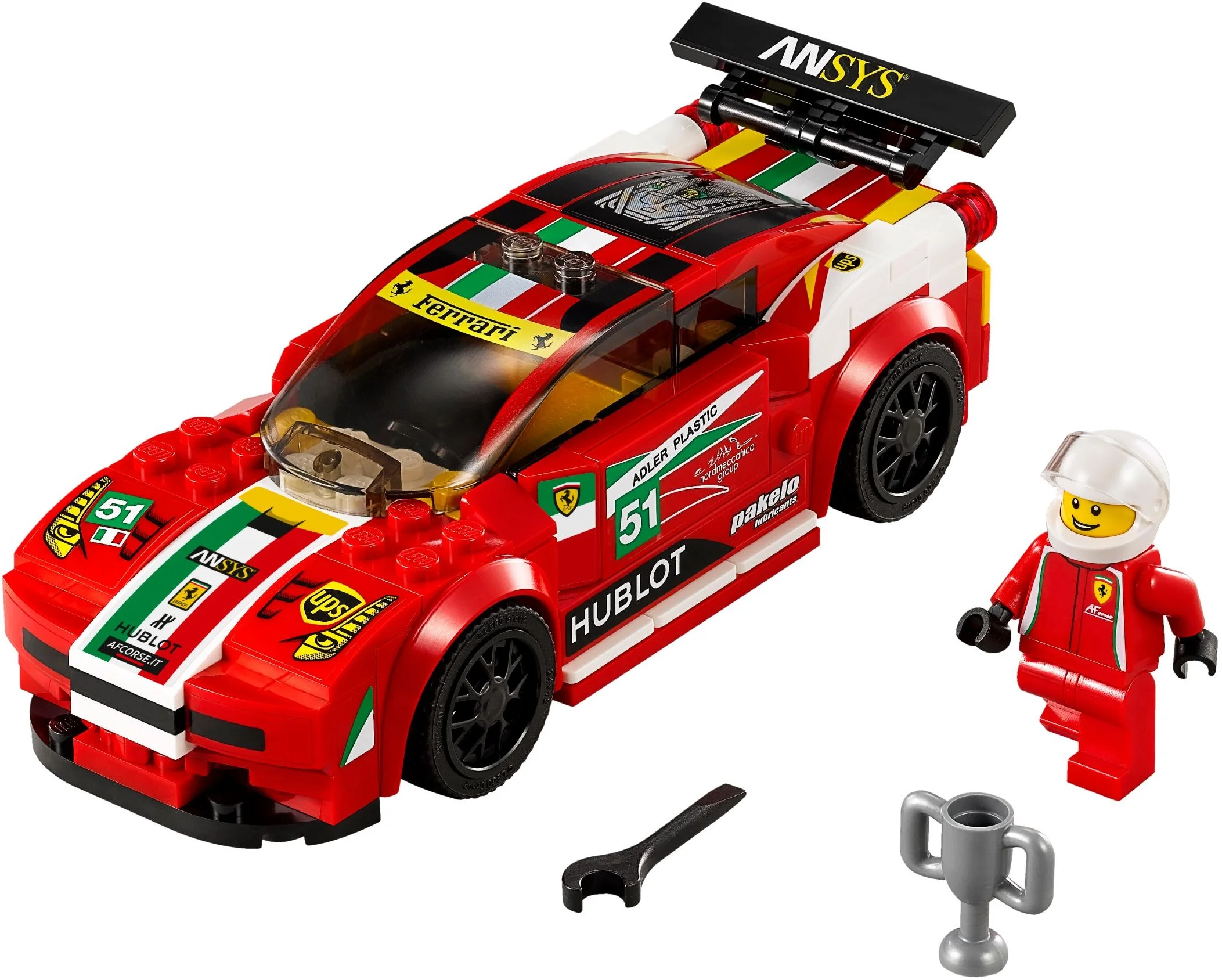 LEGO® 75908 Speed Champions 458 Italia GT2 Nowe - zdjęcie 10