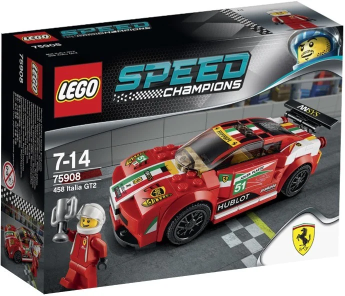 LEGO® 75908 Speed Champions 458 Italia GT2 Nowe - zdjęcie 15