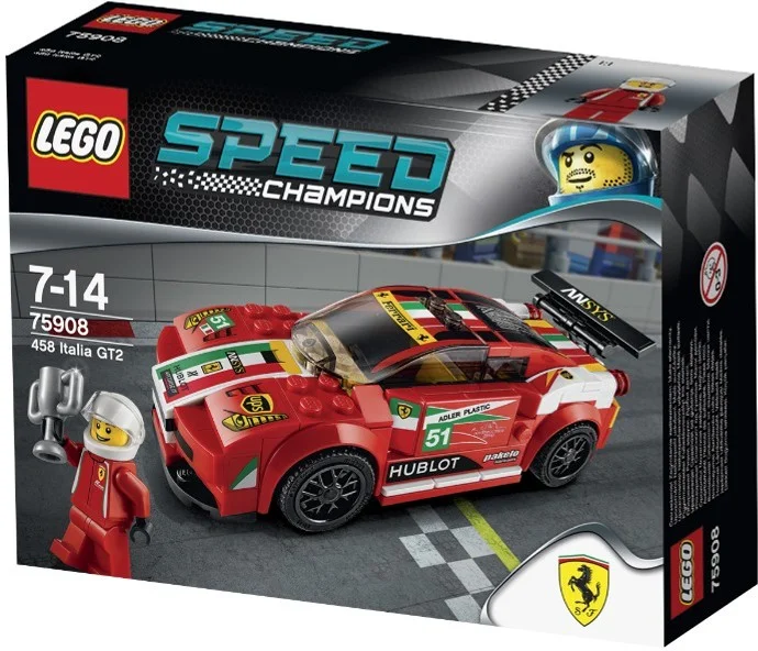 LEGO® 75908 Speed Champions 458 Italia GT2 Nowe - zdjęcie 17