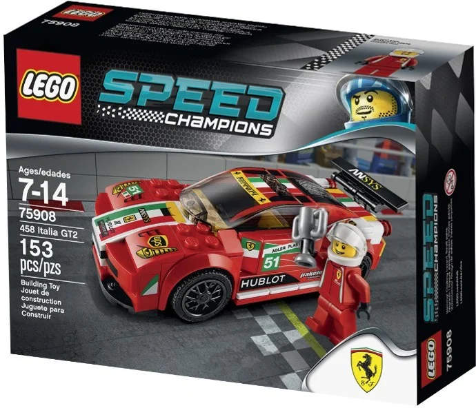 LEGO® 75908 Speed Champions 458 Italia GT2 Nowe - zdjęcie 18