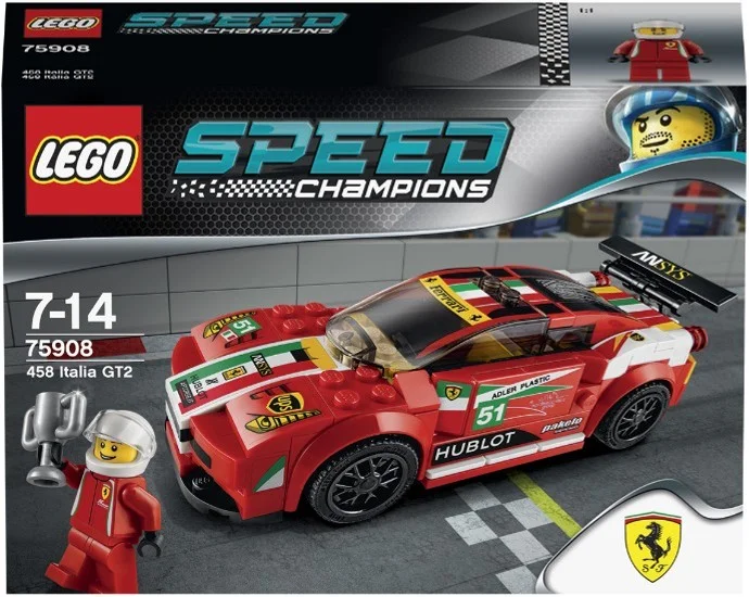 LEGO® 75908 Speed Champions 458 Italia GT2 Nowe - zdjęcie 19