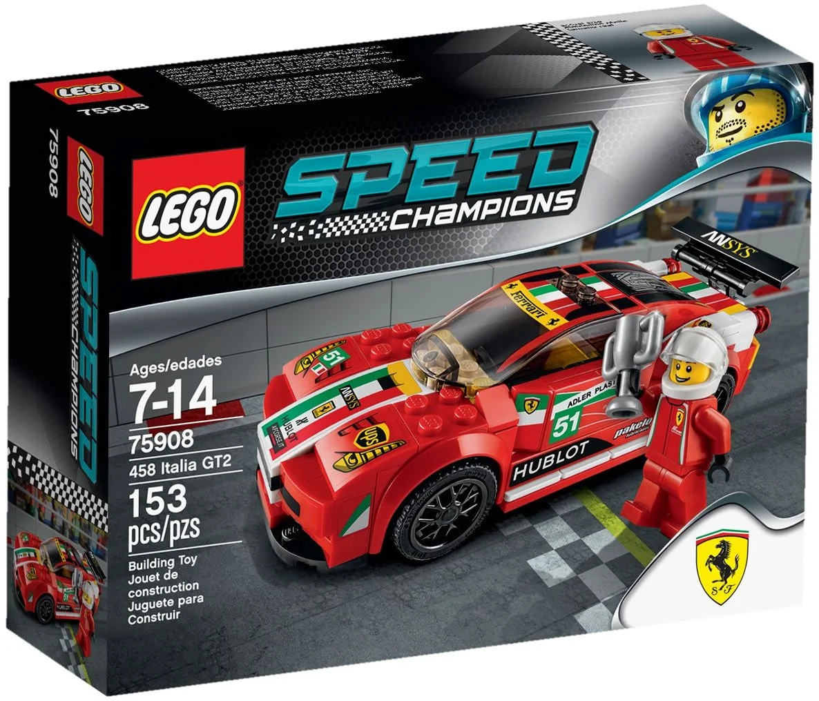 Speed Champions 458 Italia GT2 Nowe