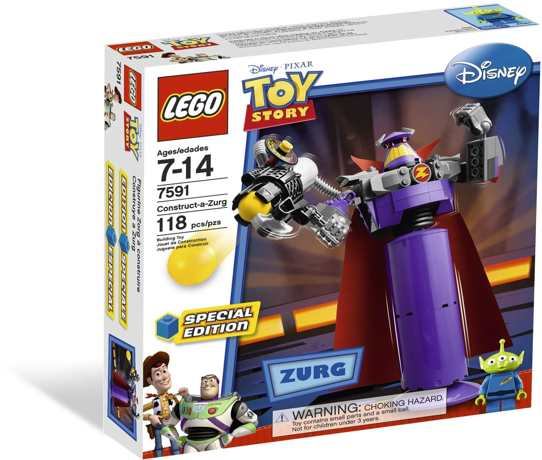 LEGO® 7591 Klocki Lego Toy Story Zbuduj Zurga - zdjęcie 6