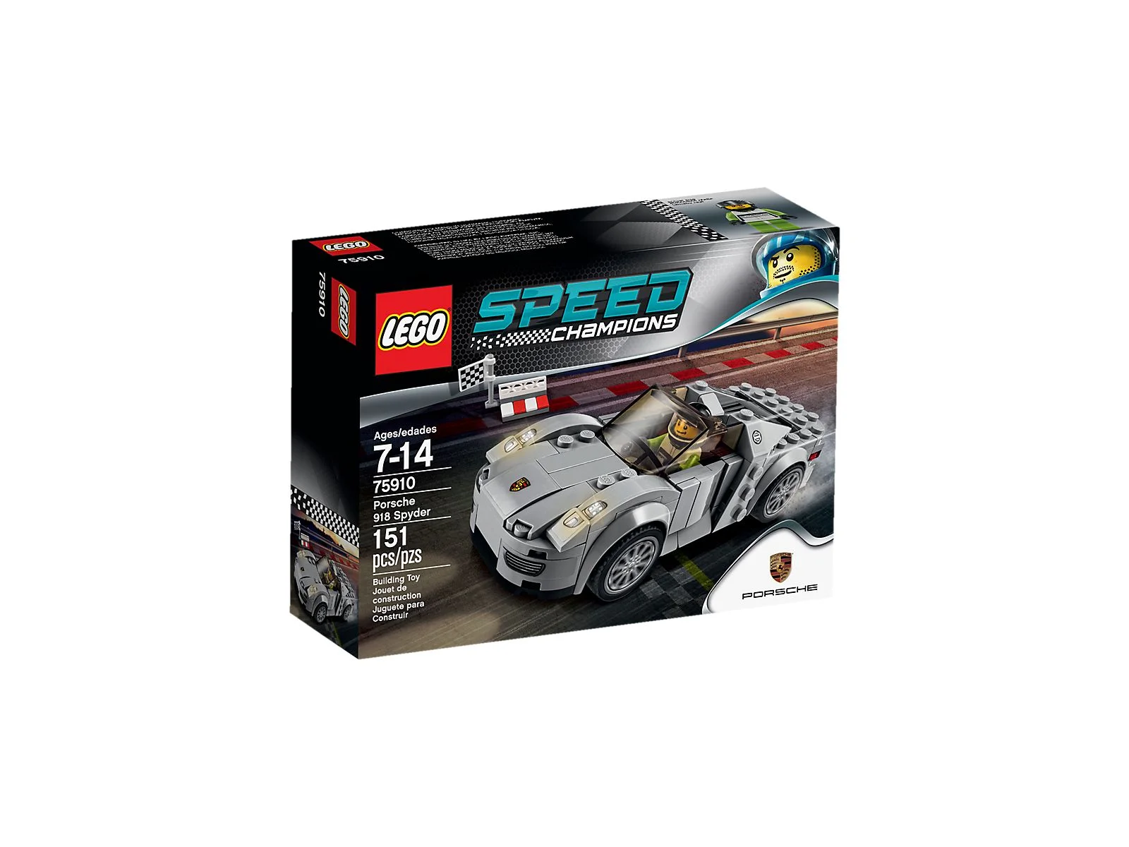 LEGO® 75910 Speed Champions Porsche 918 Spyder Nowe - zdjęcie 3