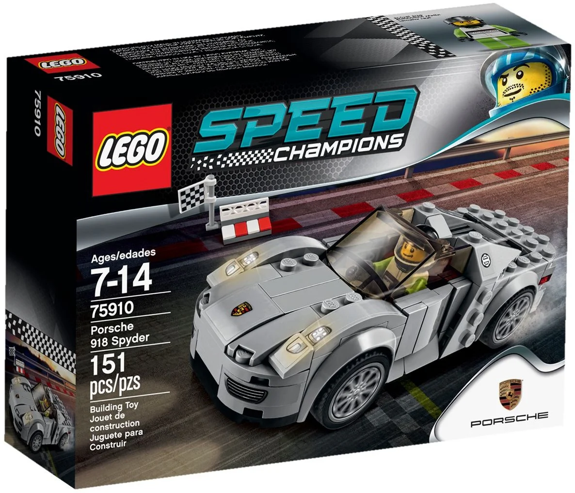 LEGO® 75910 Speed Champions Porsche 918 Spyder Nowe - zdjęcie 4