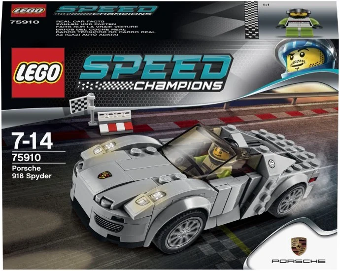LEGO® 75910 Speed Champions Porsche 918 Spyder Nowe - zdjęcie 11