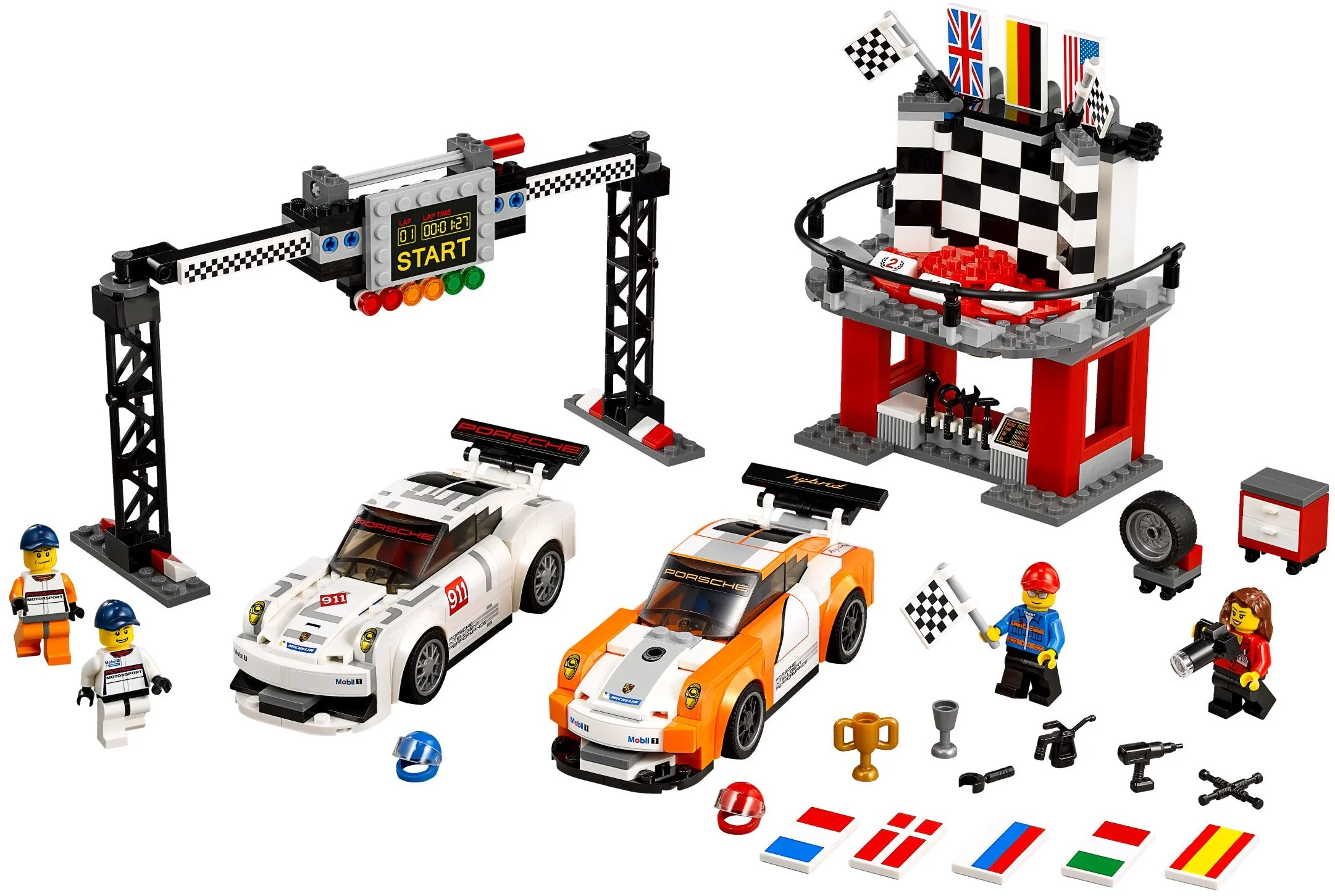 LEGO® 75912 Porsche 911 GT, Linia mety - zdjęcie 14