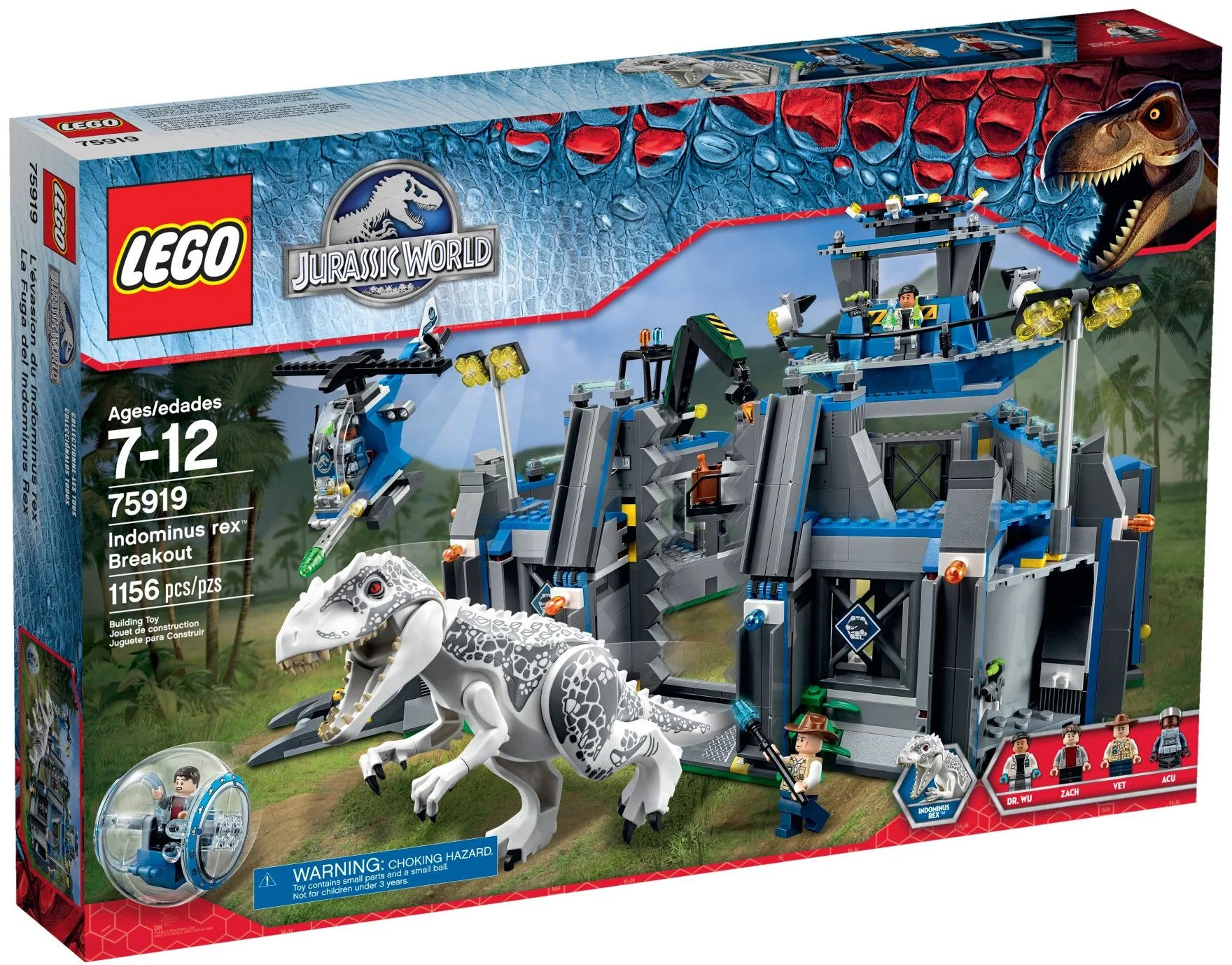 Indominus Rex na wolności