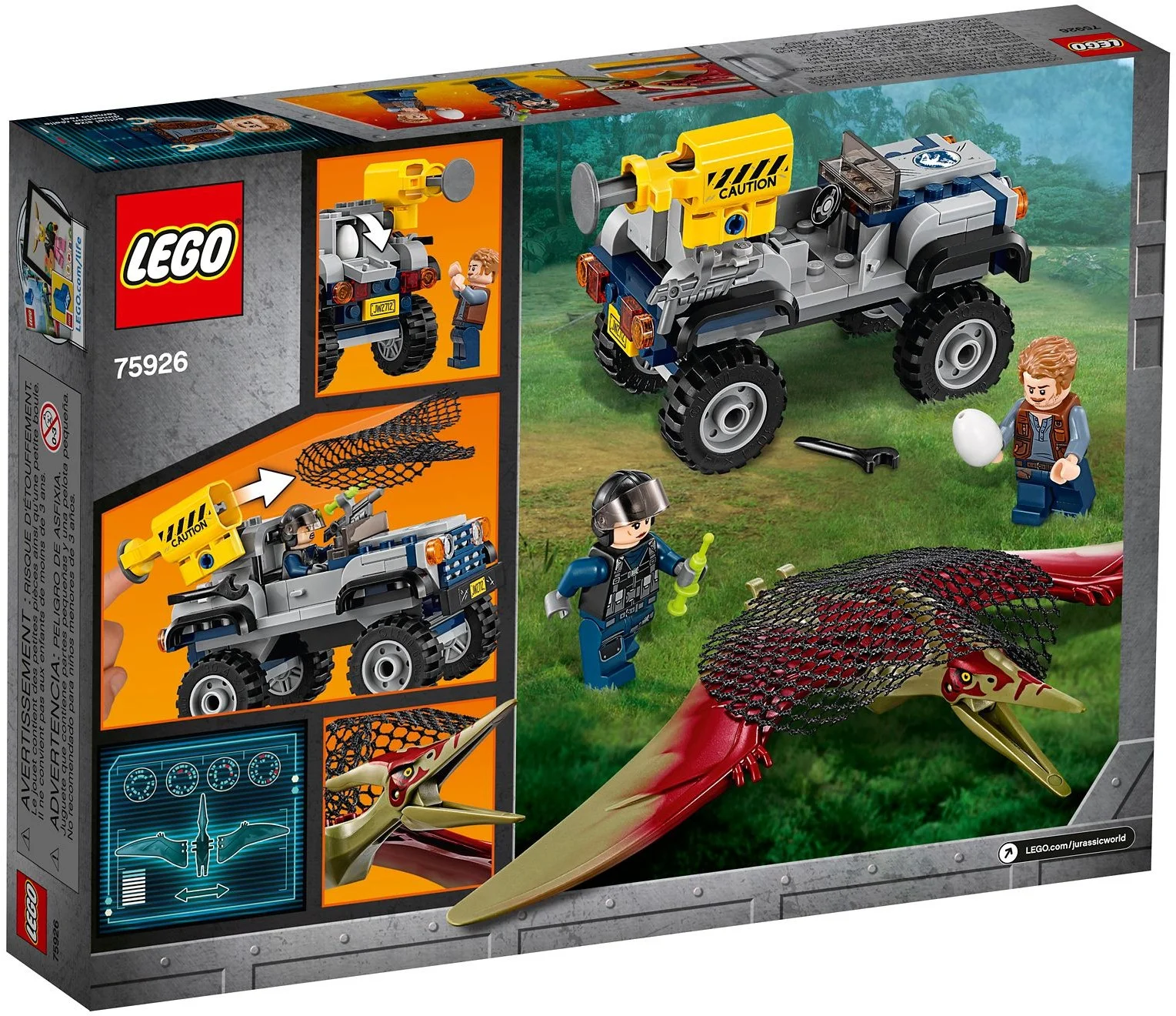 LEGO® 75926 Pościg za pteranodonem - zdjęcie 5