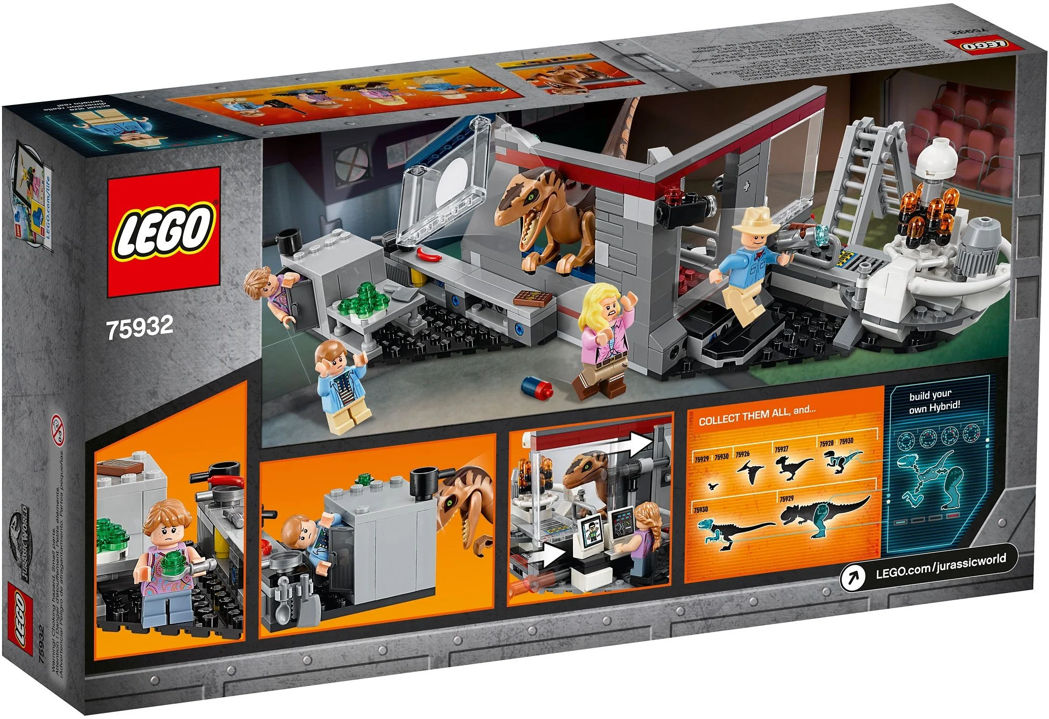 LEGO® 75932 Pościg raptorów - zdjęcie 5