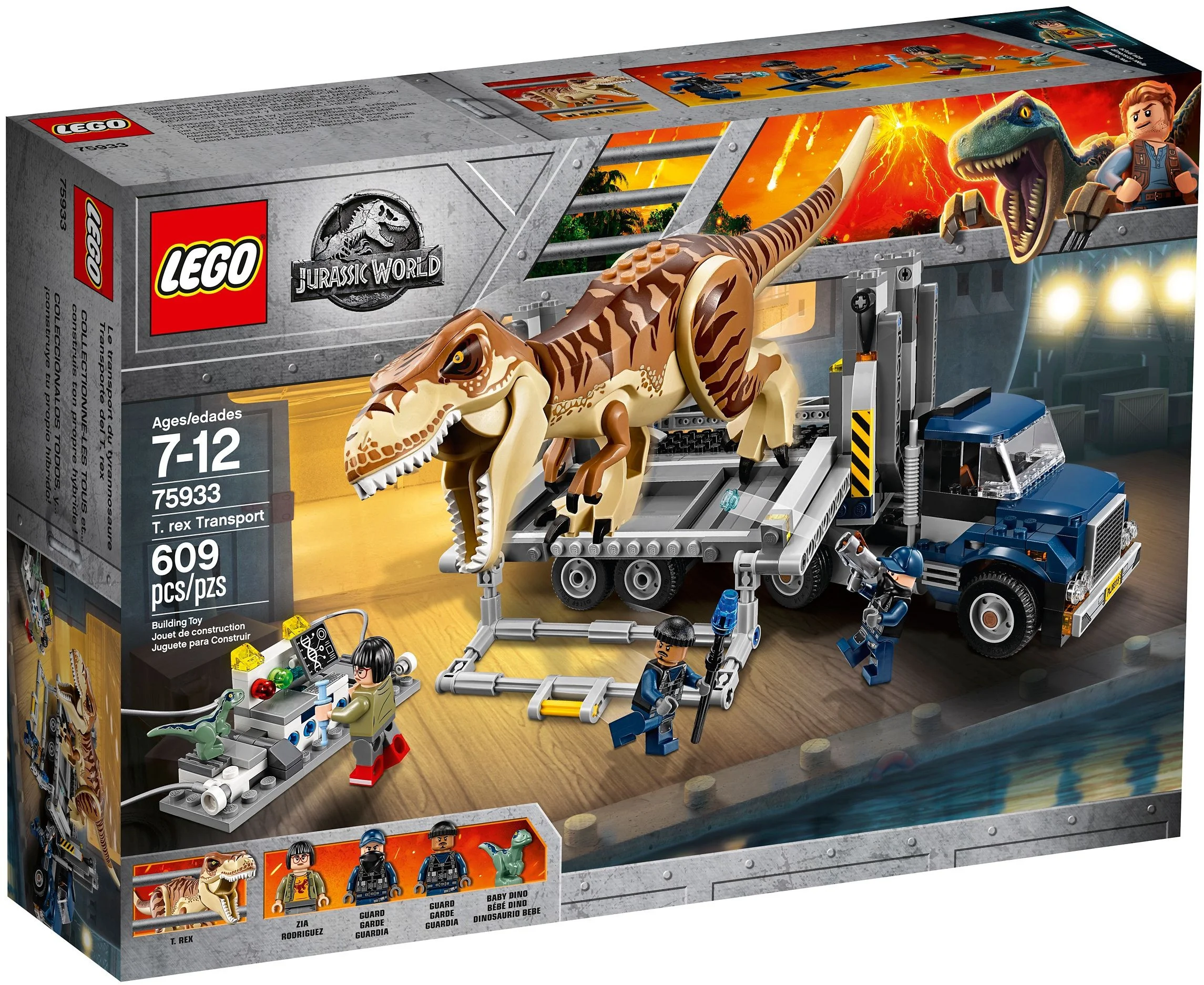 Transport Tyranozaura