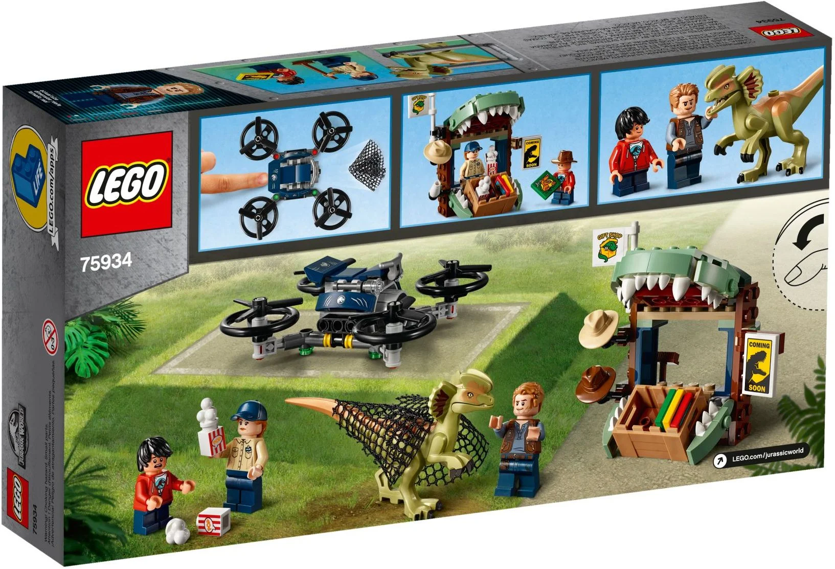 LEGO® 75934 Dilofozaur na wolności - zdjęcie 5