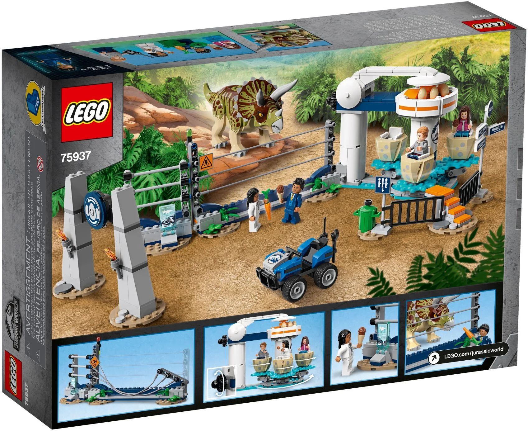 LEGO® 75937 Atak triceratopsa - zdjęcie 5