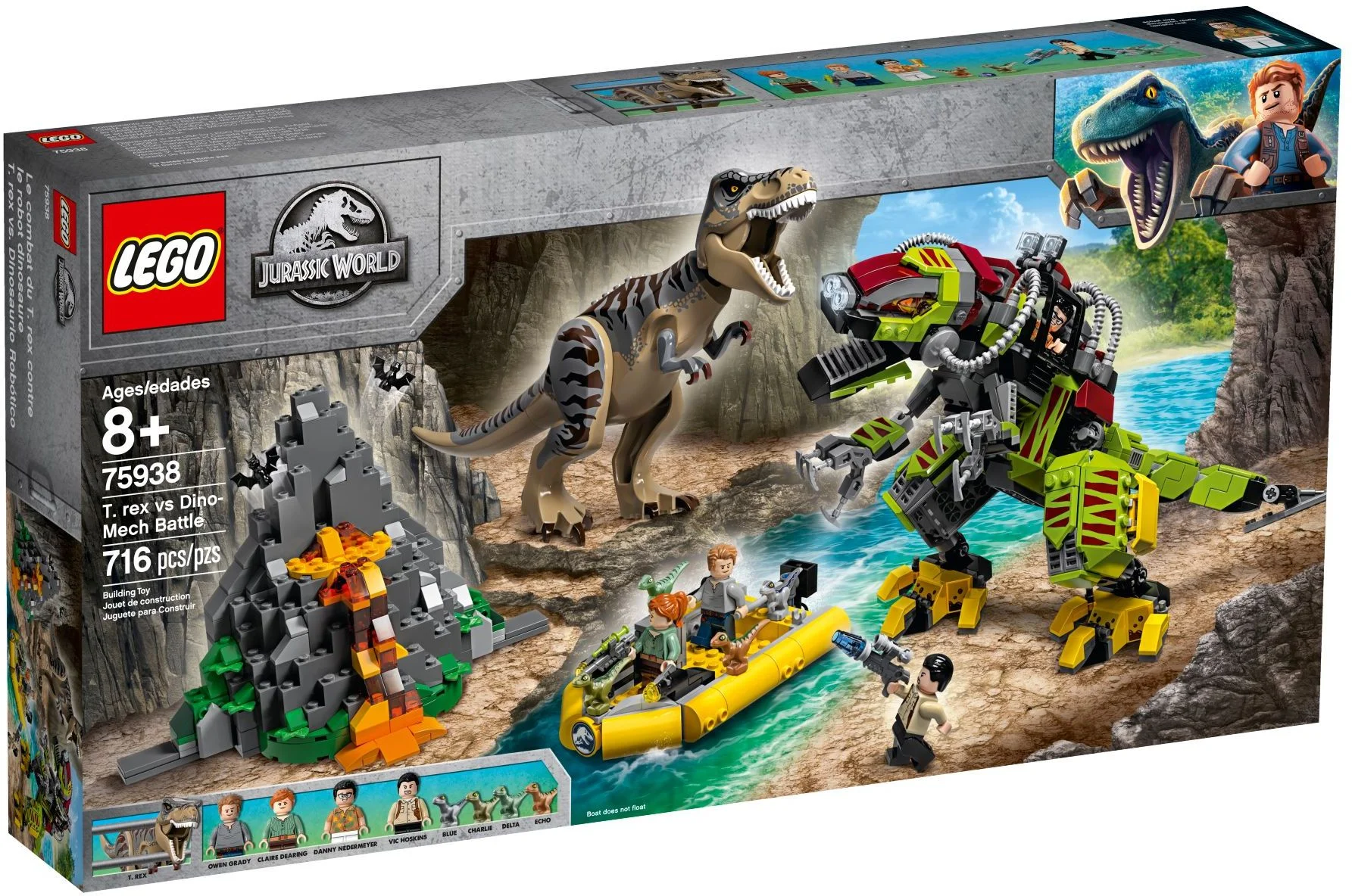 LEGO® 75938 Tyranozaur kontra mechaniczny dinozaur - zdjęcie 2
