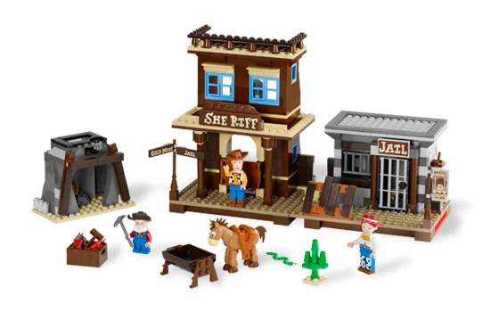 LEGO® 7594 Story Szeryf Chudy! Nowe - zdjęcie 2