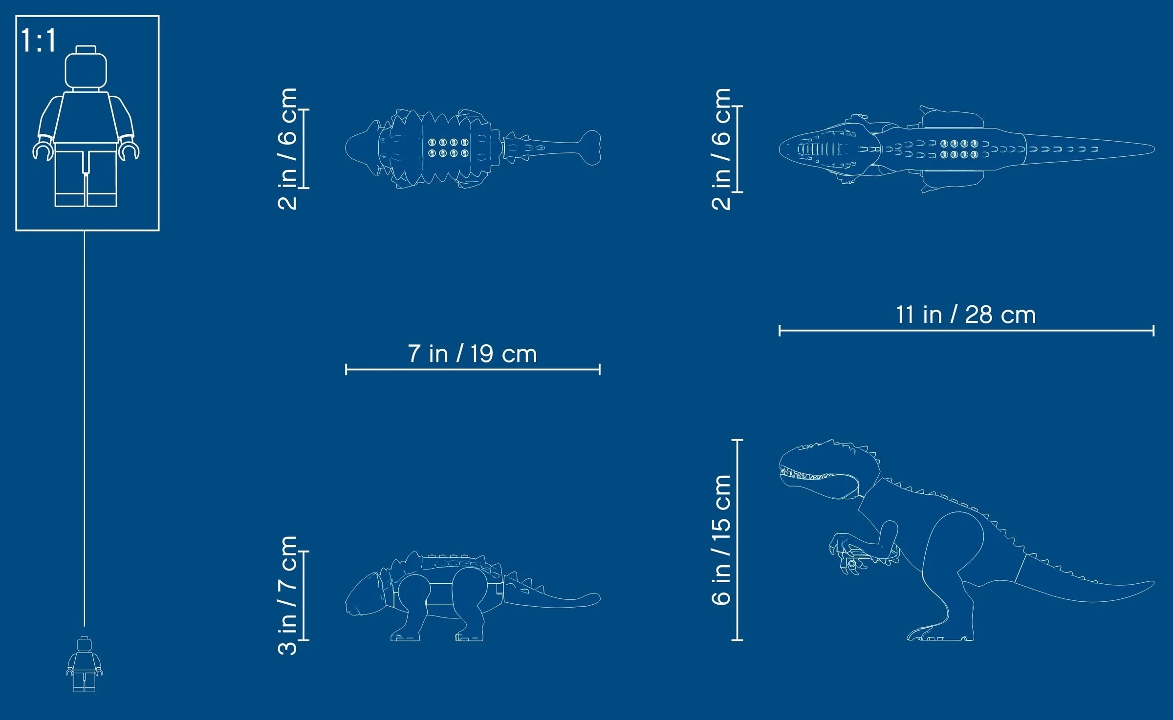 LEGO® 75941 Indominus Rex kontra ankylozaur - zdjęcie 3