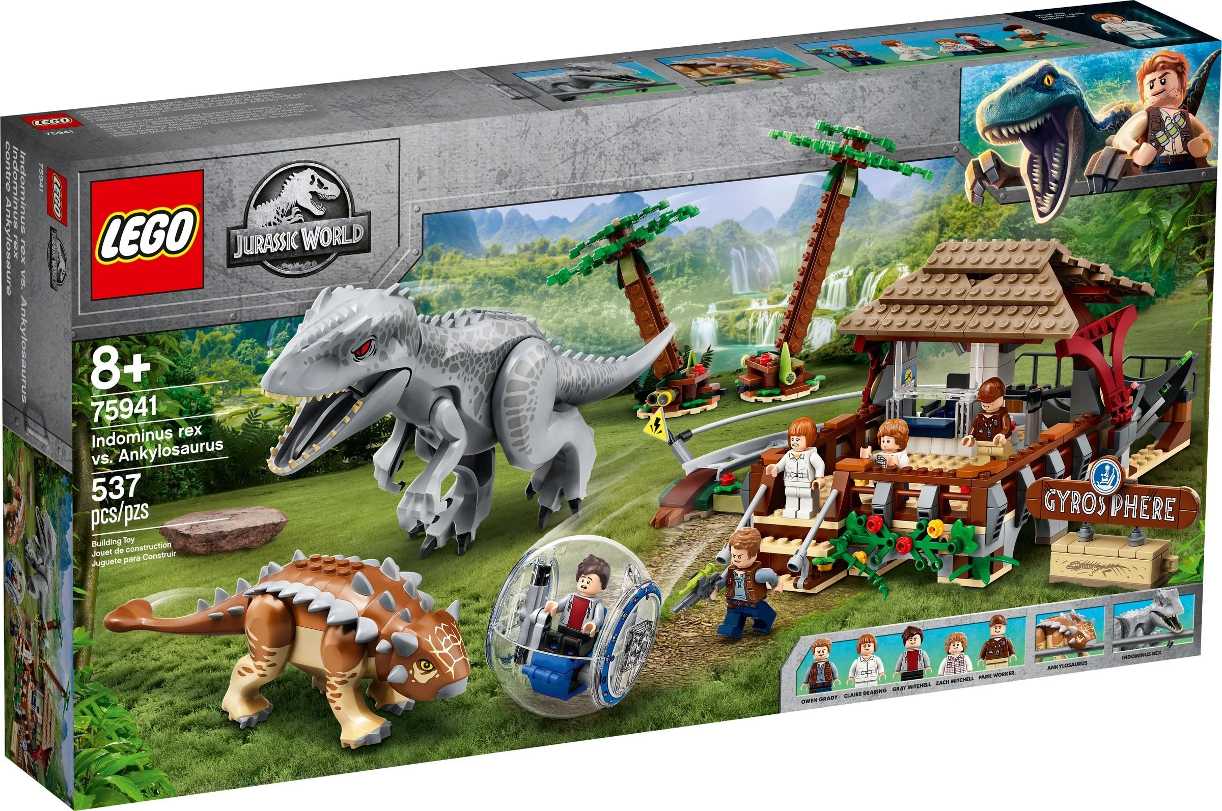 Indominus Rex kontra ankylozaur