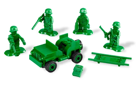 LEGO® 7595 Unikat Lego Toy Story Żołnierze Bez Pudełka - zdjęcie 2