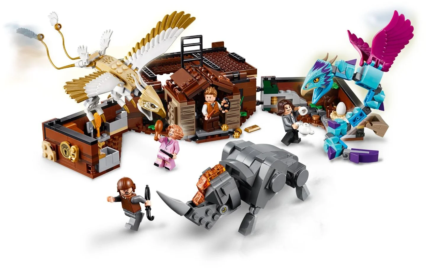 LEGO® 75952 Walizka Newta z magicznymi stworzeniami - zdjęcie 3