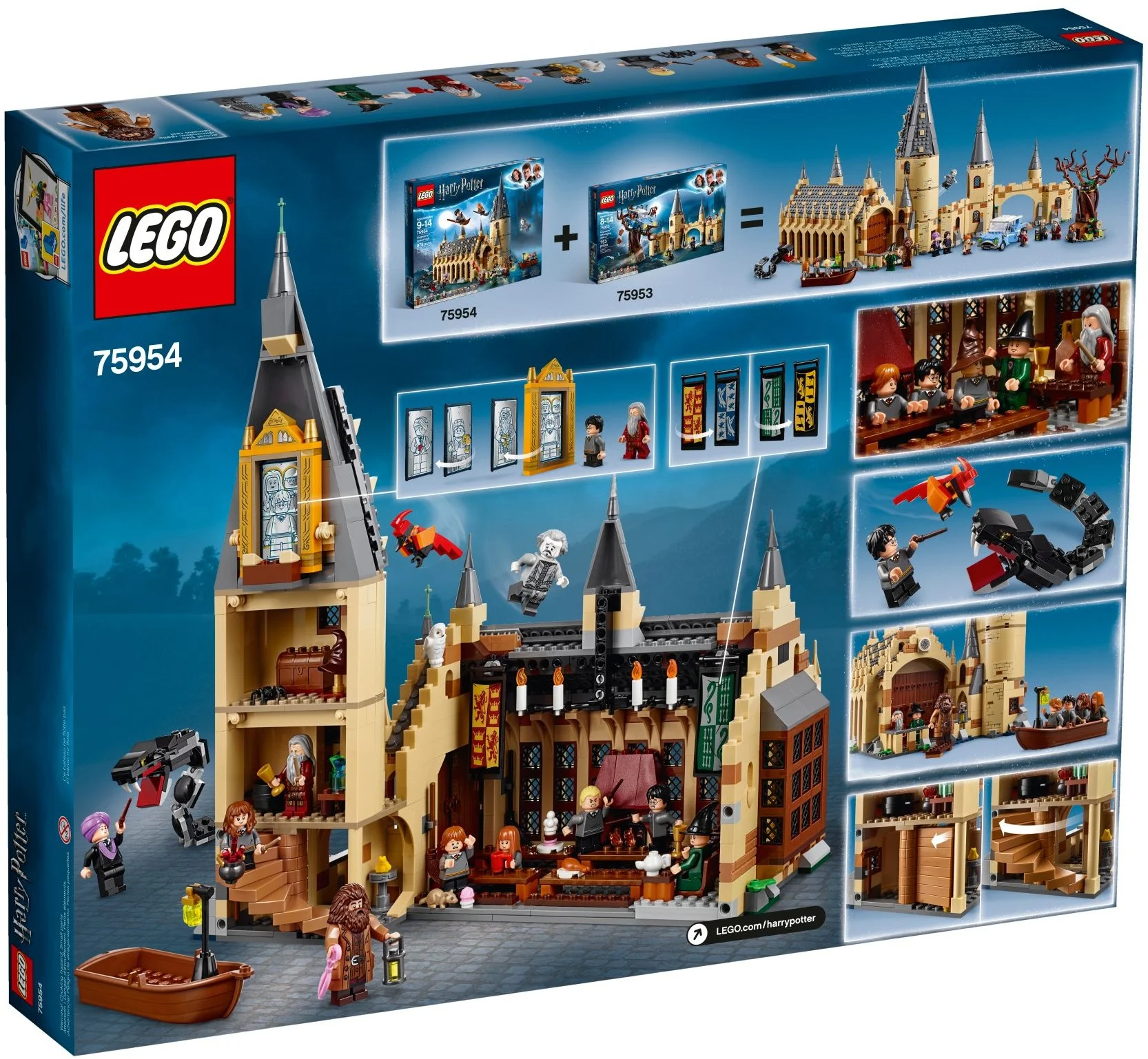 LEGO® 75954 Wielka Sala w Hogwarcie - zdjęcie 6
