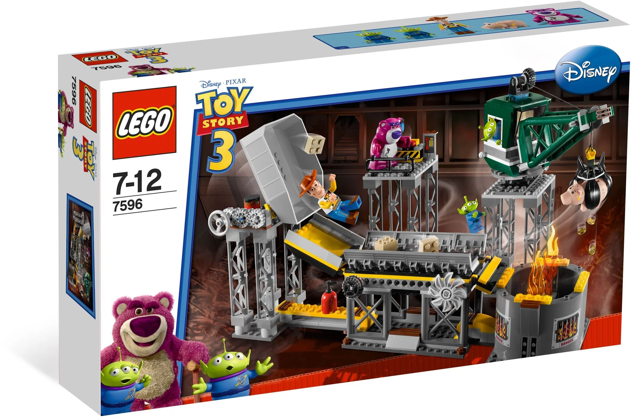 LEGO® 7596 Ucieczka ze zgniatarki śmieci Nowe - zdjęcie 6