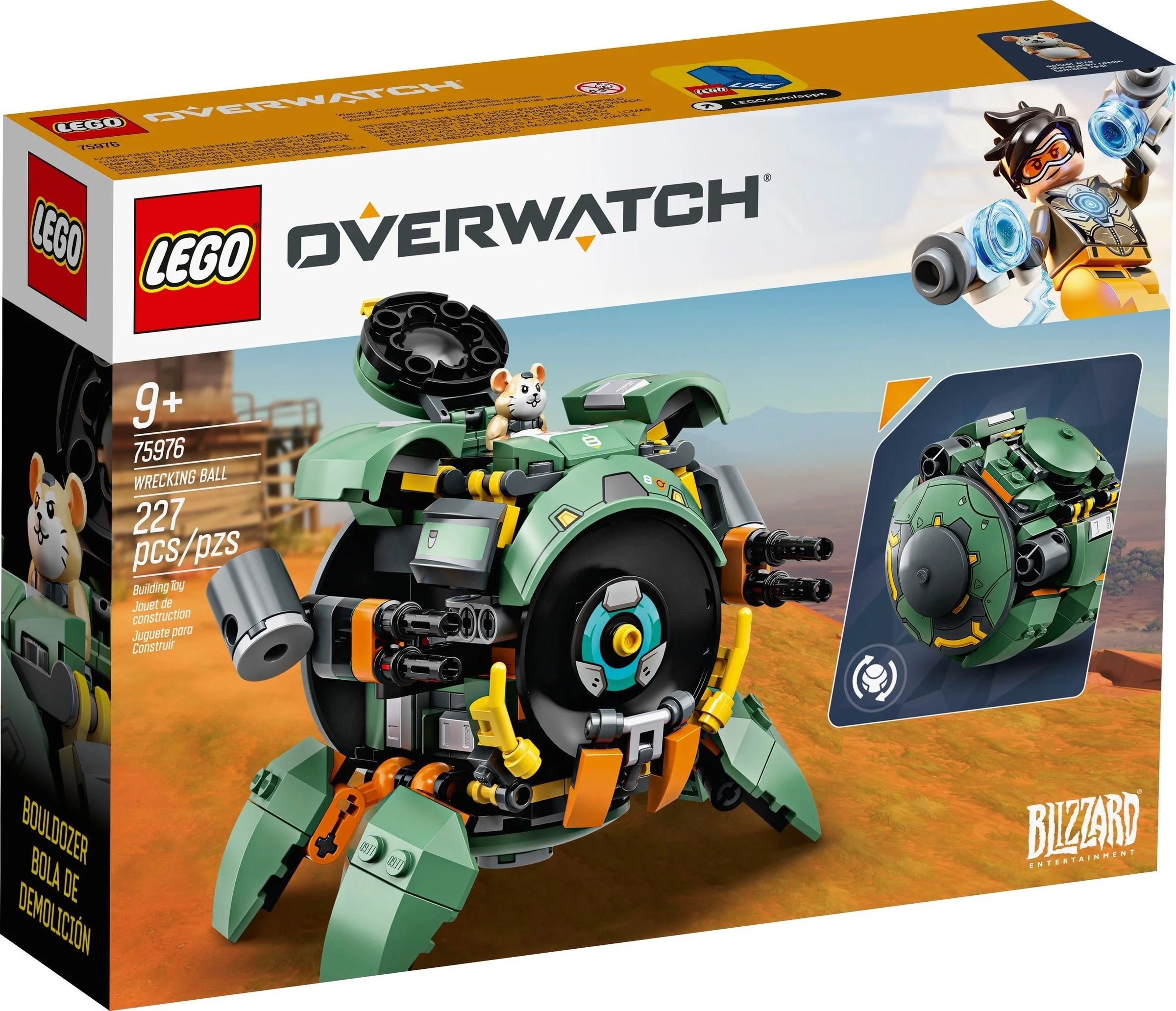 LEGO® 75976 Overwatch Burzyciel Nowy I Zestaw Klocków!! - zdjęcie 2