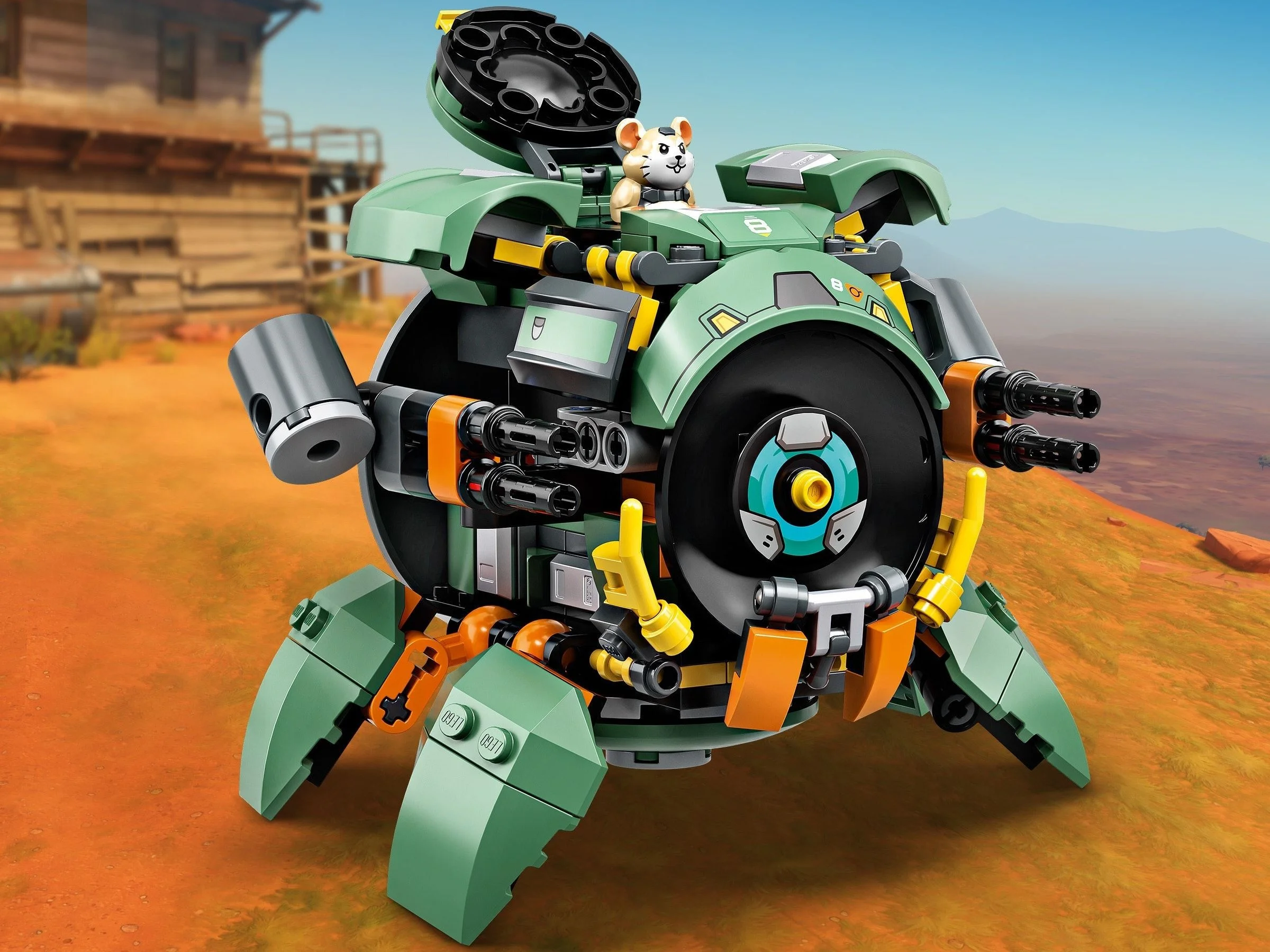 LEGO® 75976 Overwatch Burzyciel Nowy I Zestaw Klocków!! - zdjęcie 4