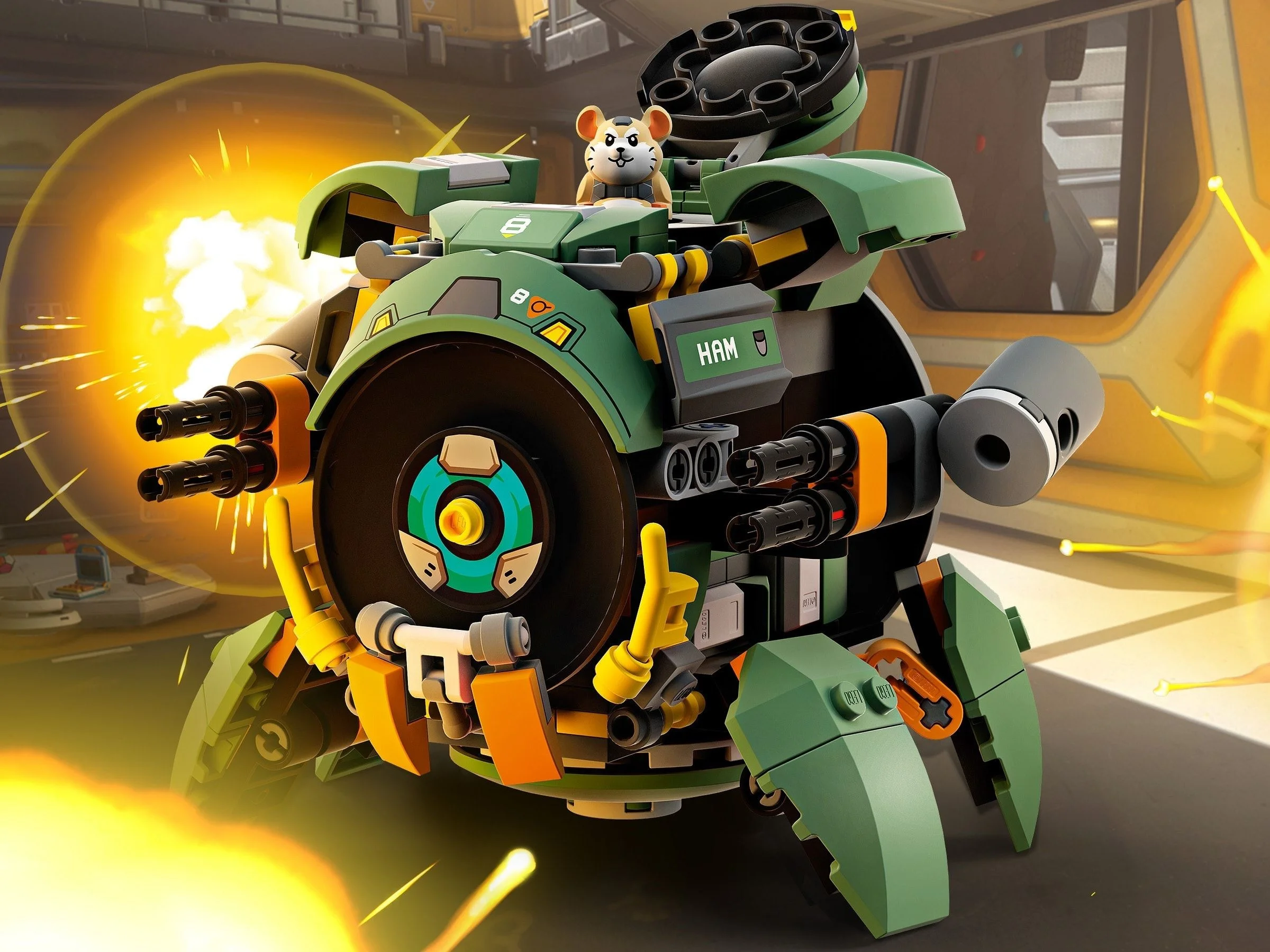 LEGO® 75976 Overwatch Burzyciel Nowy I Zestaw Klocków!! - zdjęcie 5