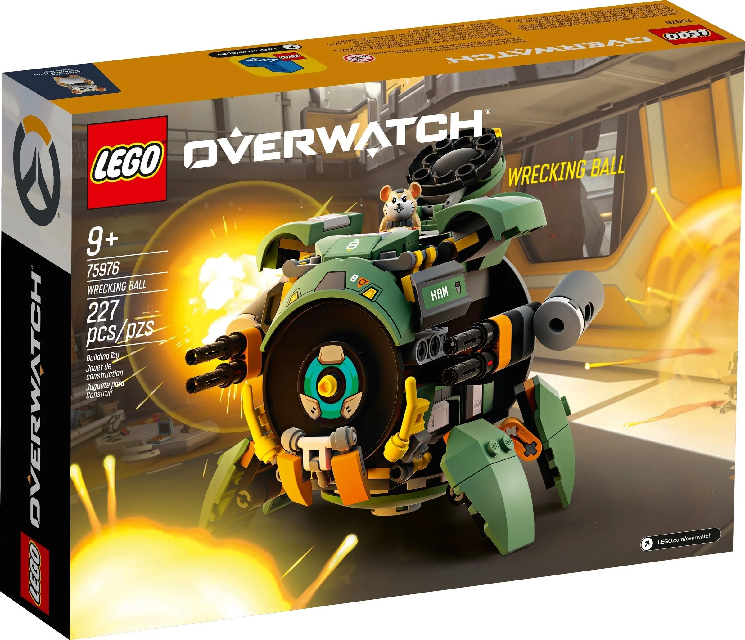 LEGO® 75976 Overwatch Burzyciel Nowy I Zestaw Klocków!! - zdjęcie 6