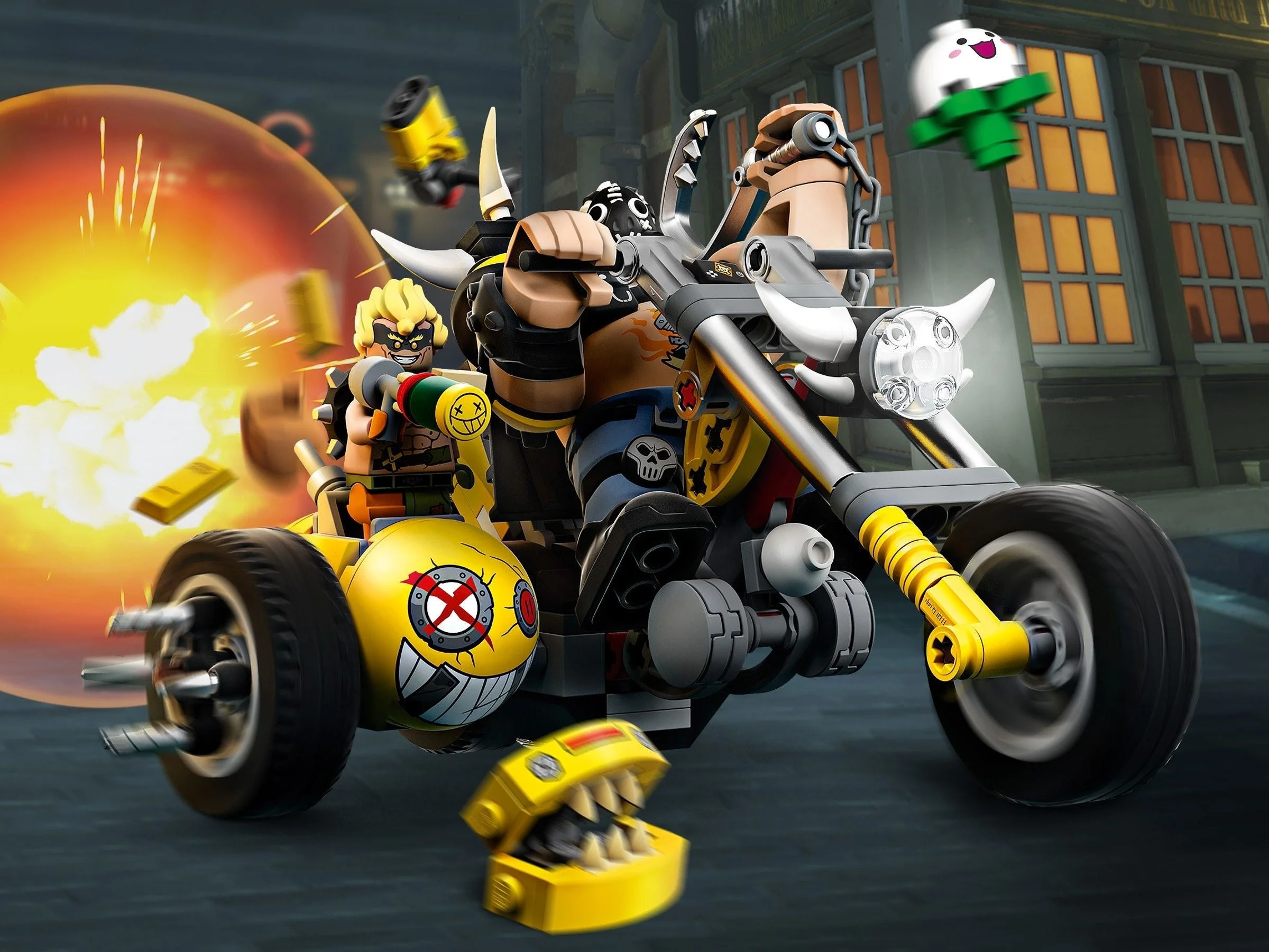 LEGO® 75977 Klocki Lego Overwatch Wieprzu i Złomiarz - zdjęcie 6