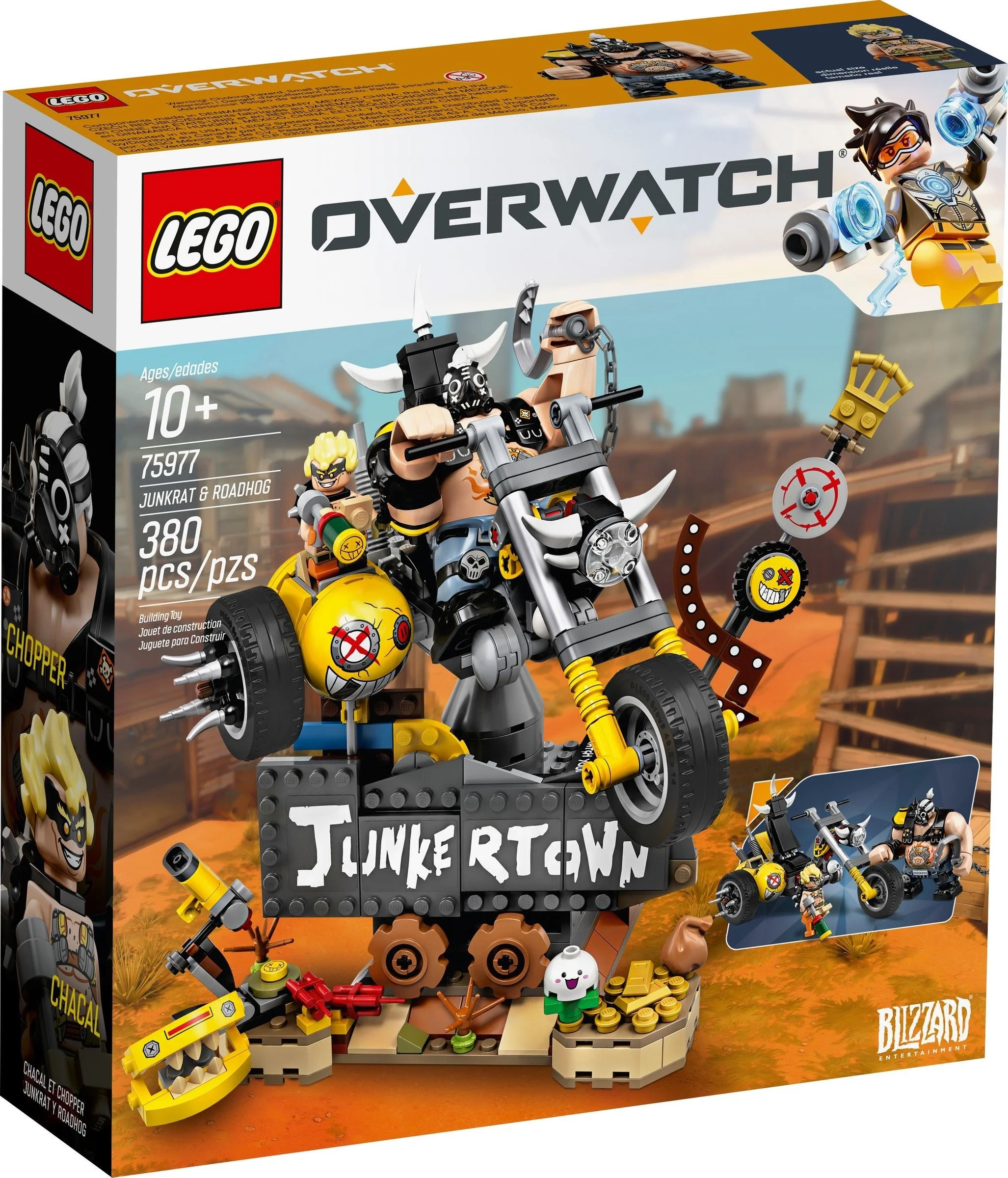 Klocki Lego Overwatch Wieprzu i Złomiarz