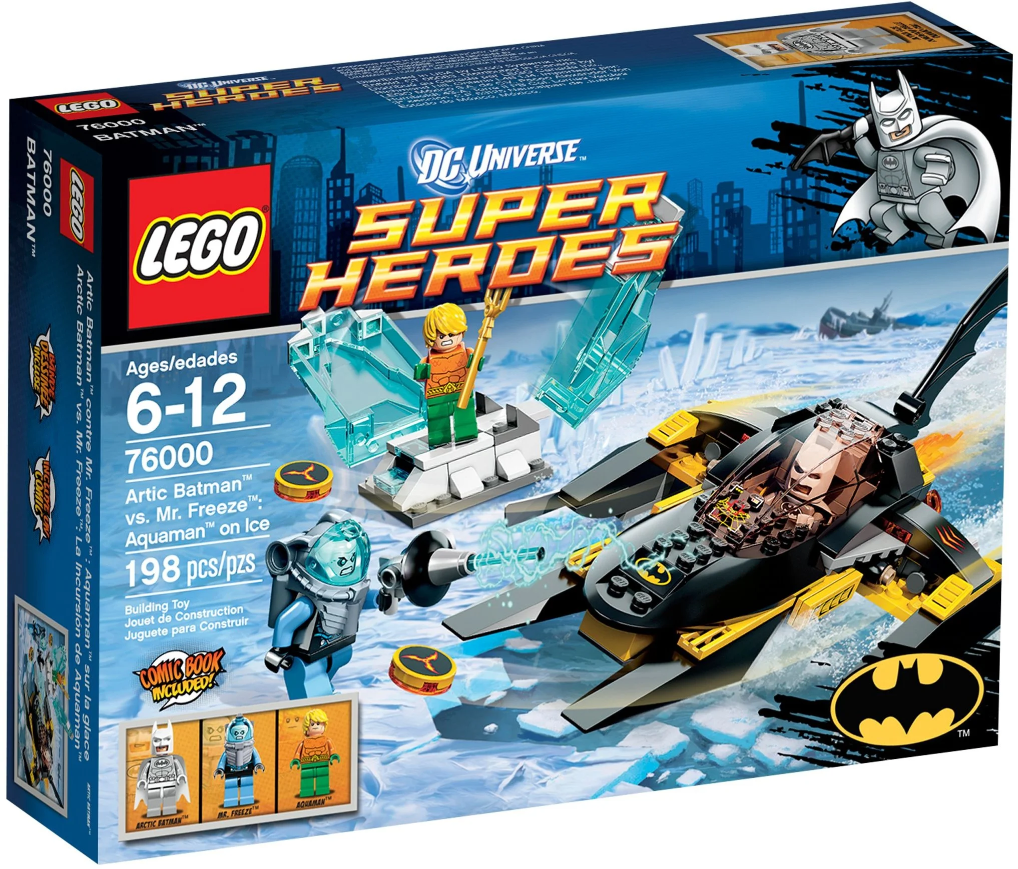 Arctic Batman vs Mr.Freeze Aquaman on Ice