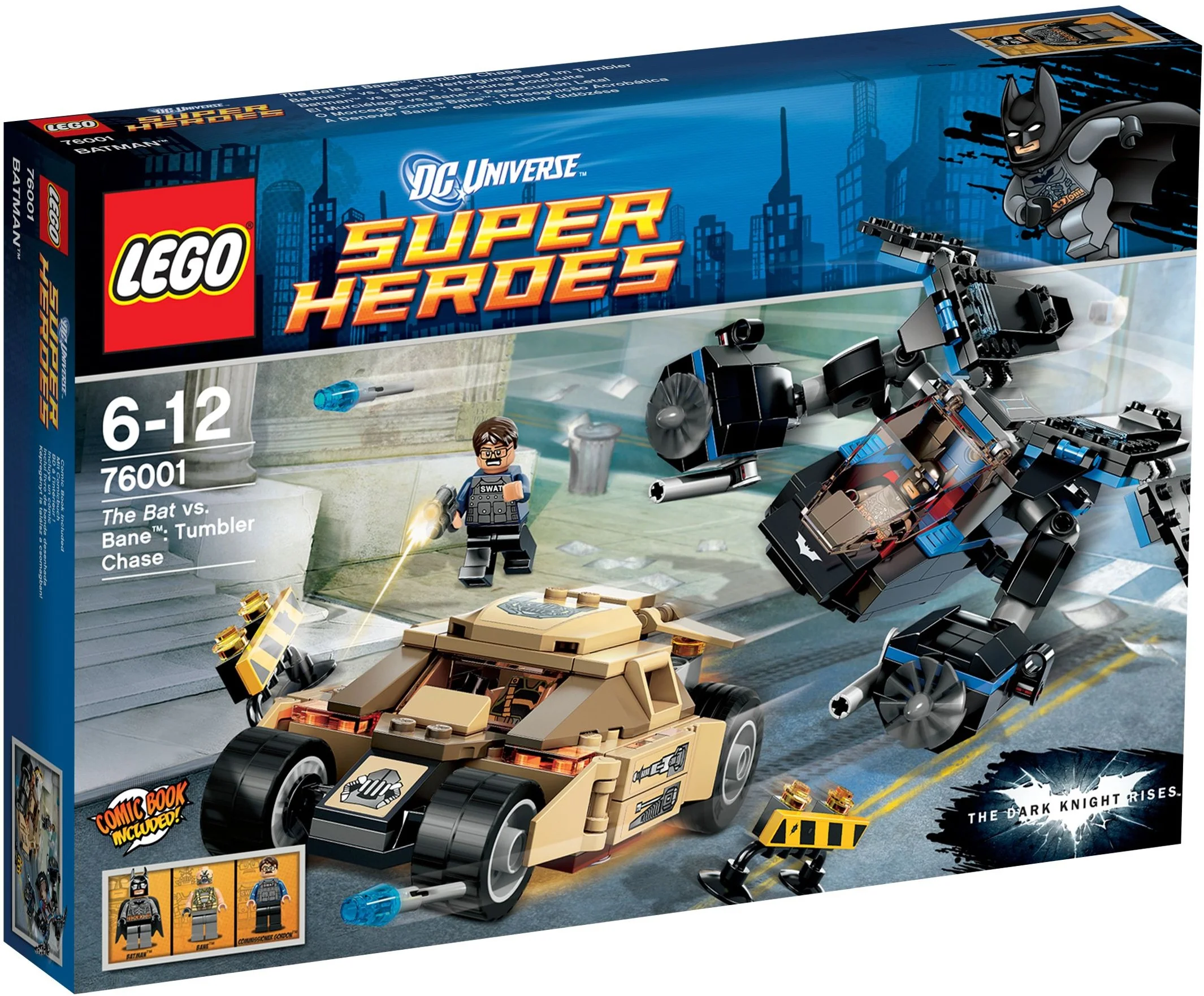 The Bat vs. Bane Tumbler Chase