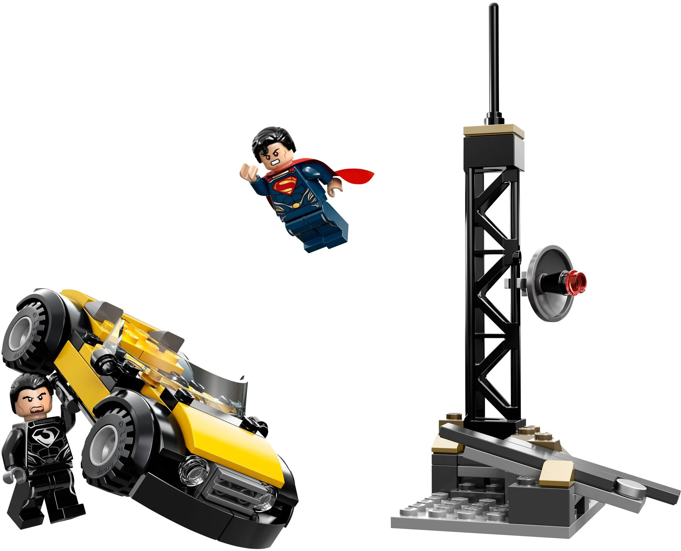 LEGO® 76002 nowy Lego Heroes Superman Starcie w Metropolis Misb 2013 - zdjęcie 6